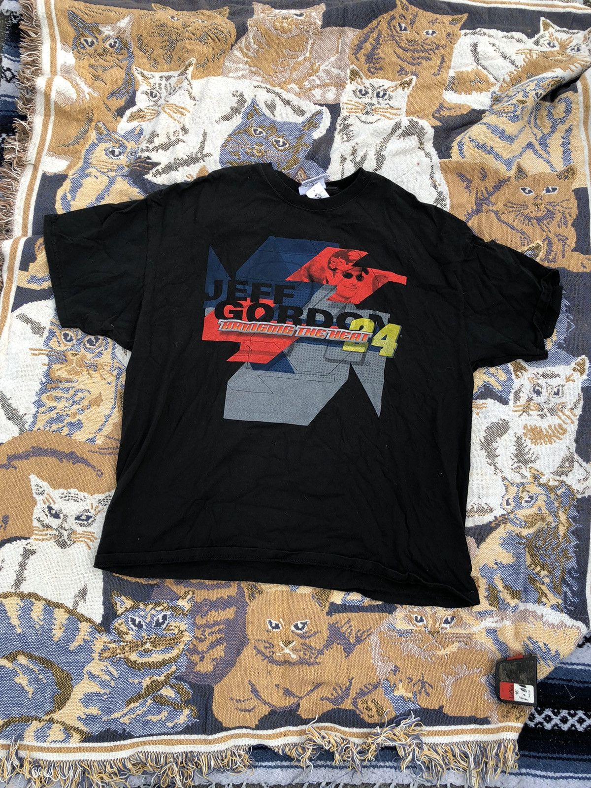 Chase Authentics × Vintage Vintage NASCAR Chase Jeff Gordon racing AOP grey tee shirt Size US XL / EU 56 / 4 - 3 Thumbnail