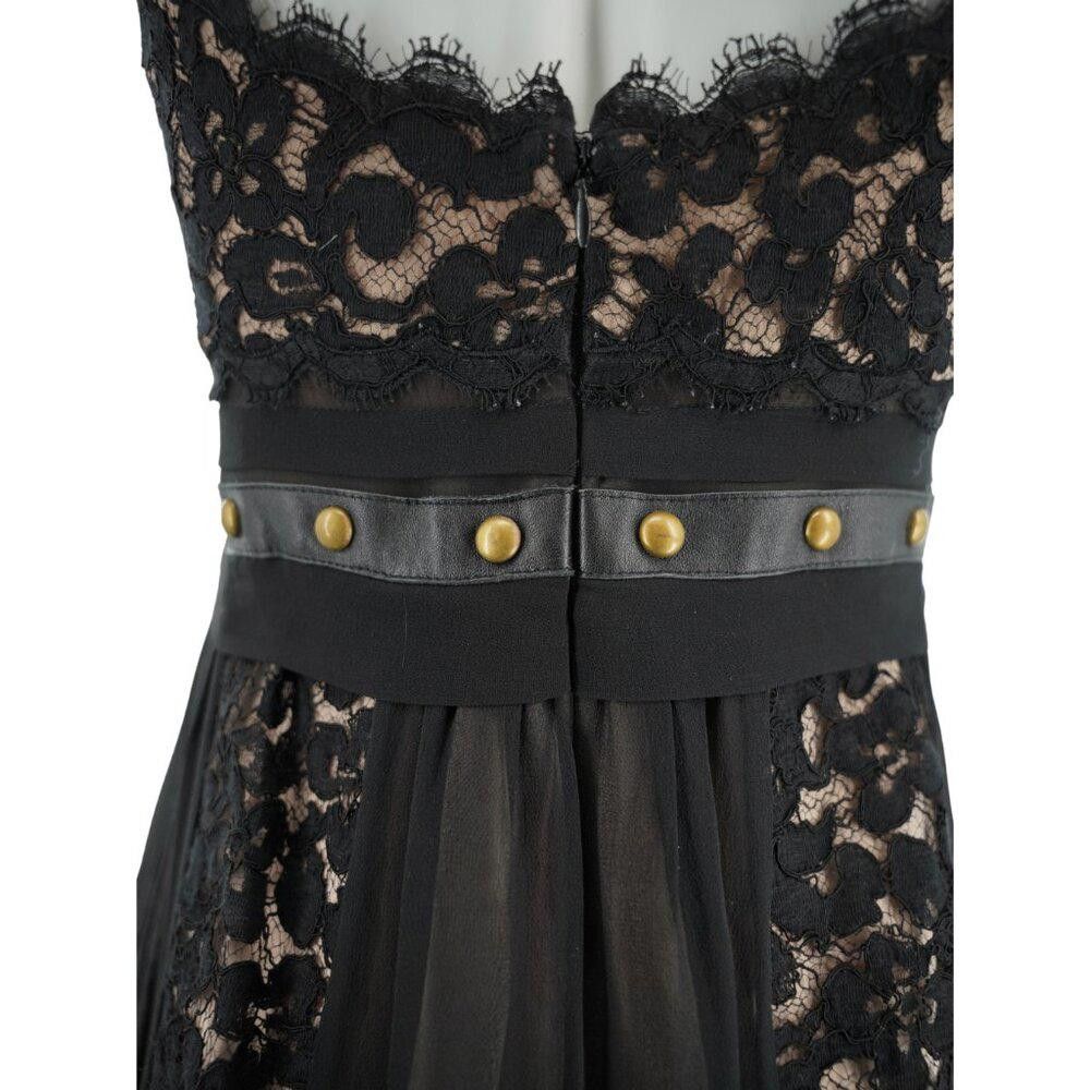 Designer Temperly London Black Lace Dress Size 6 Size M / US 6-8 / IT 42-44 - 5 Thumbnail