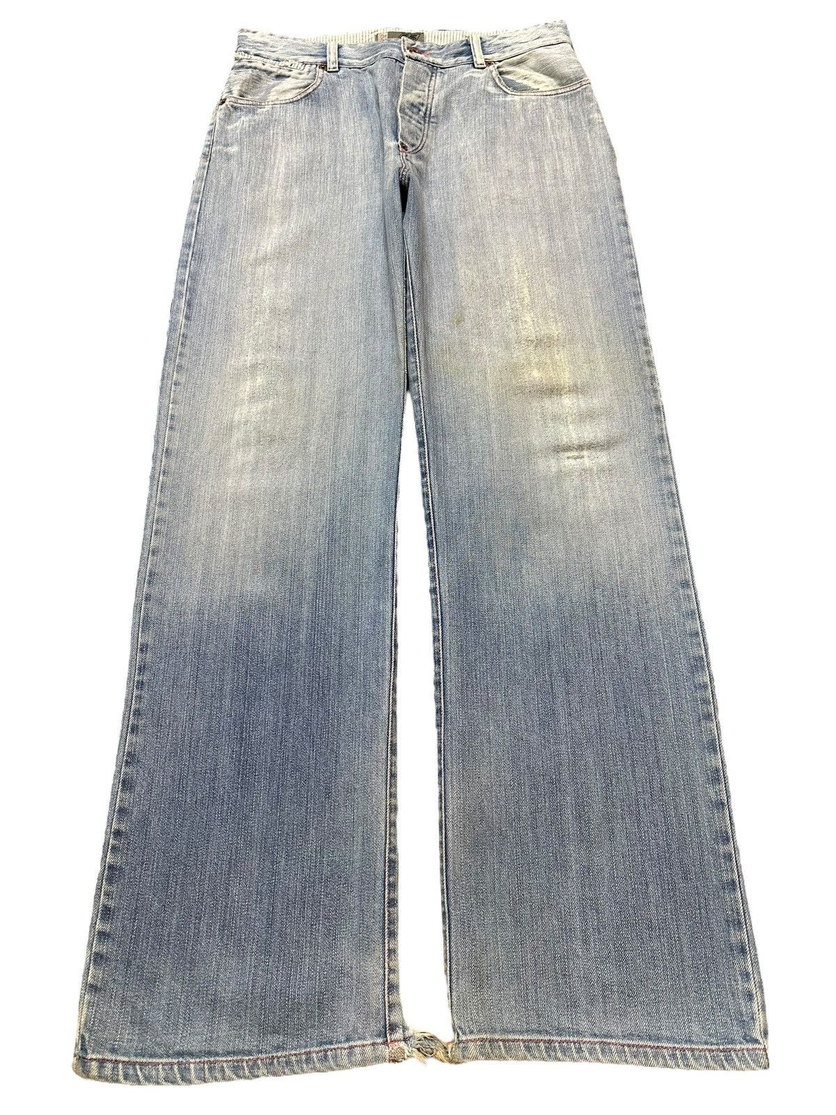 Vintage Diesel Blue Faded Wash Style Loose Jeans