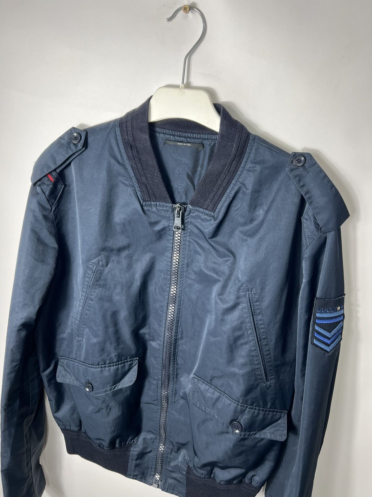 Gucci Gucci jacket Size 52 aviator bomber Size US L / EU 52-54 / 3 - 3 Thumbnail