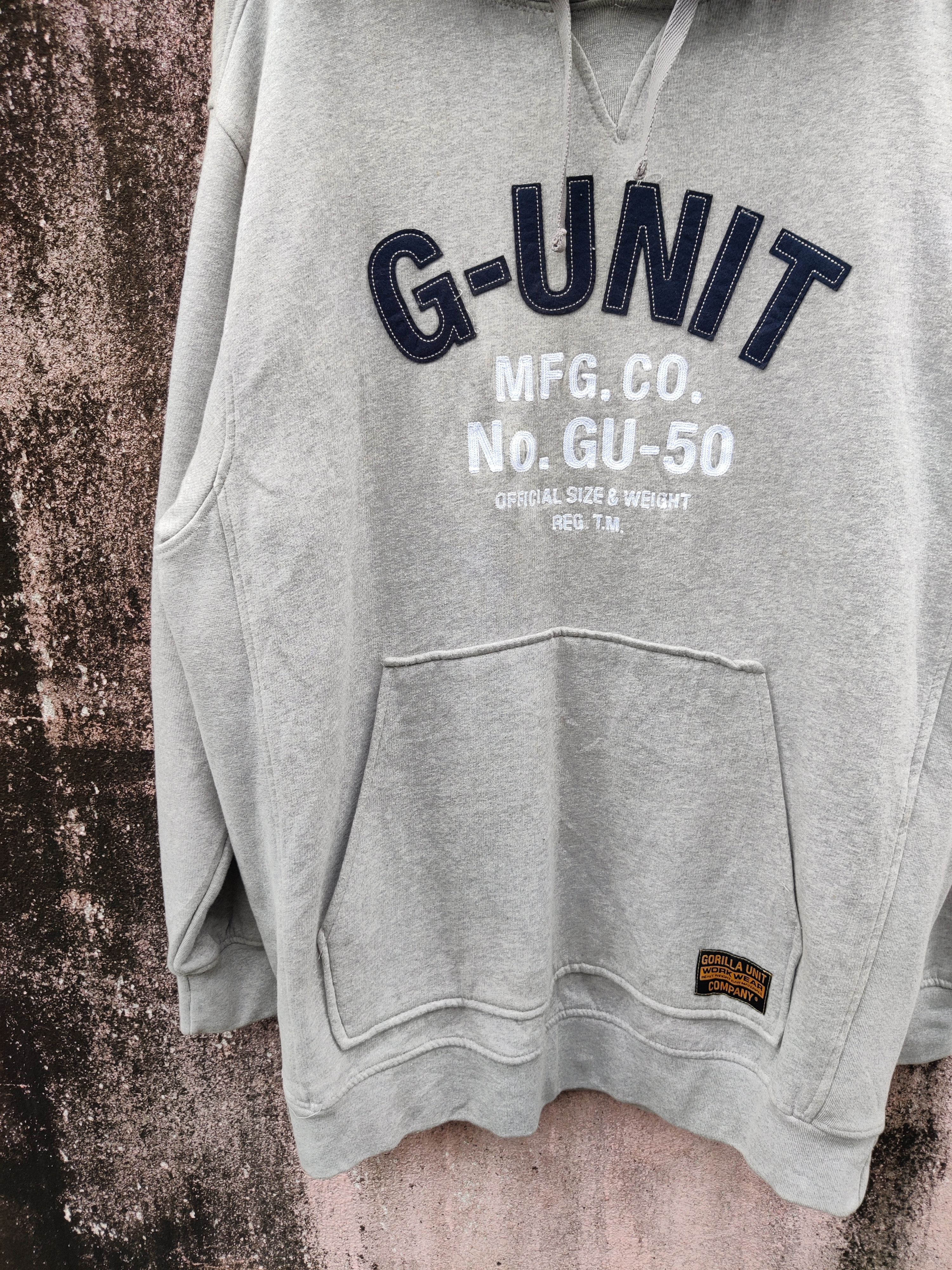G-Unit Vintage G - Unit Gorilla Unit 50 Cent Gangsta Hoodie Size US XL / EU 56 / 4 - 4 Thumbnail