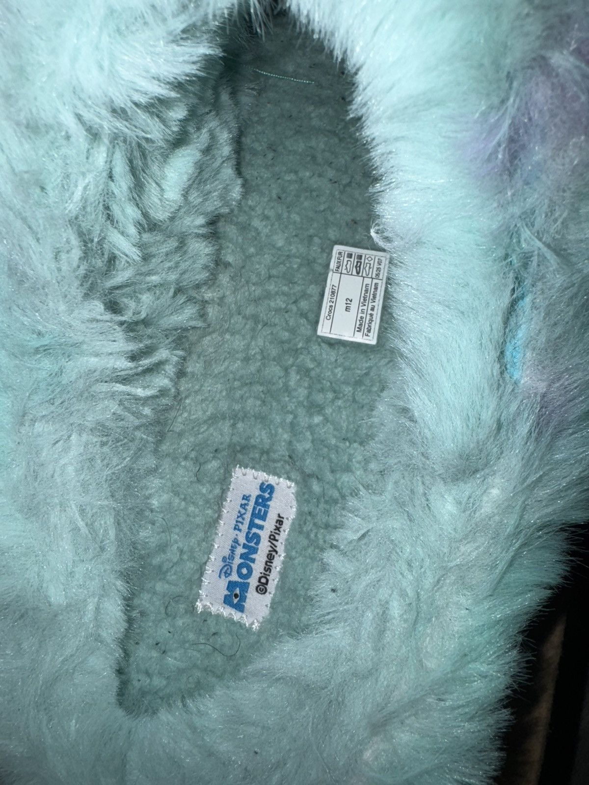 Crocs × Disney Crocs x Monsters Inc Sulley Cozzzy Sandal Size US 12 / EU 45 - 4 Thumbnail