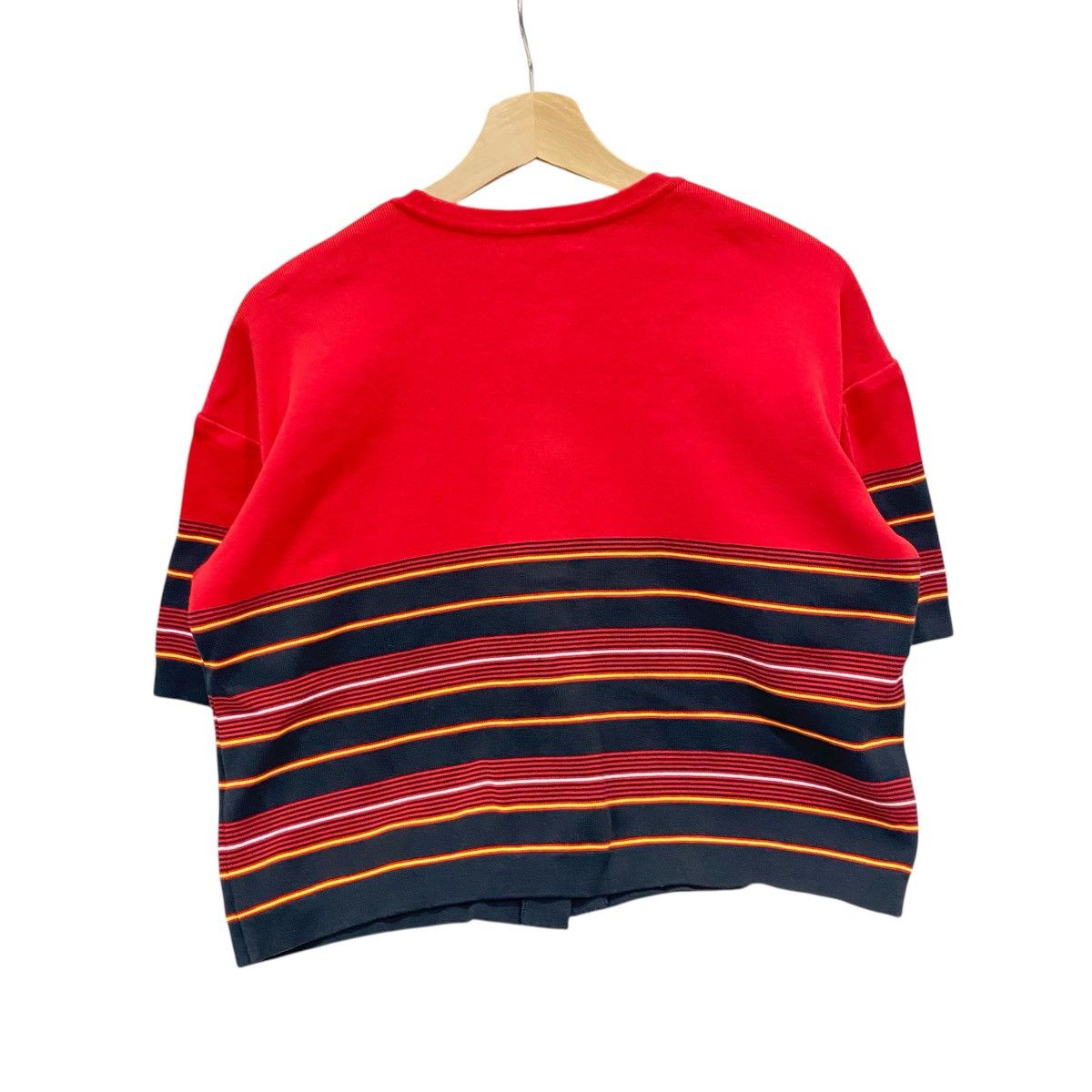 Christian Dior Monsieur Rare Vintage Christian Dior Embroidered Logo Knit Crop Top Size M / US 6-8 / IT 42-44 - 2 Thumbnail