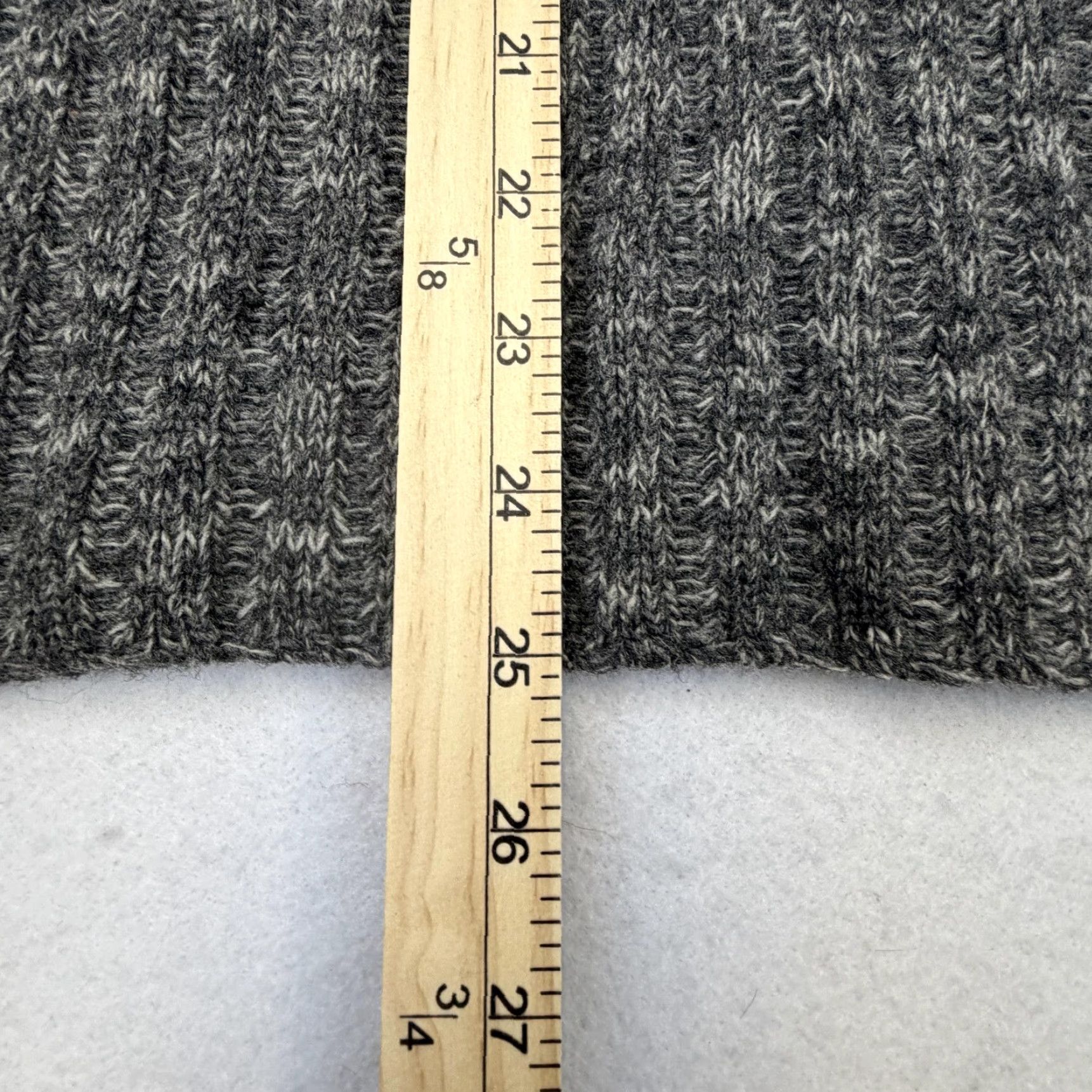 Willi Smith WillSmith Sweater Women’s Medium Gray 100% Wool Turtleneck Raglan Knit Pullover Size M / US 6-8 / IT 42-44 - 8 Thumbnail