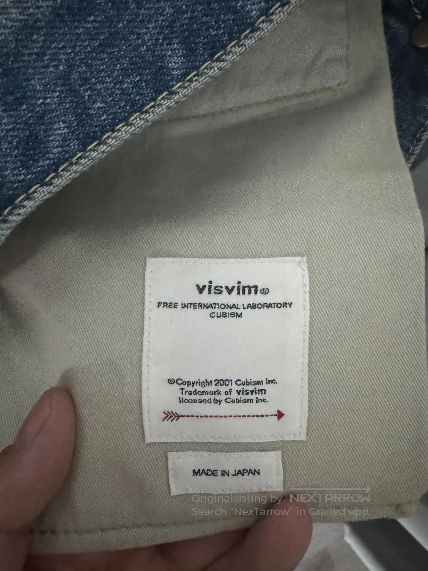 Visvim visvim journeyman crash jeans 20ss. Size US 34 / EU 50 - 6 Thumbnail