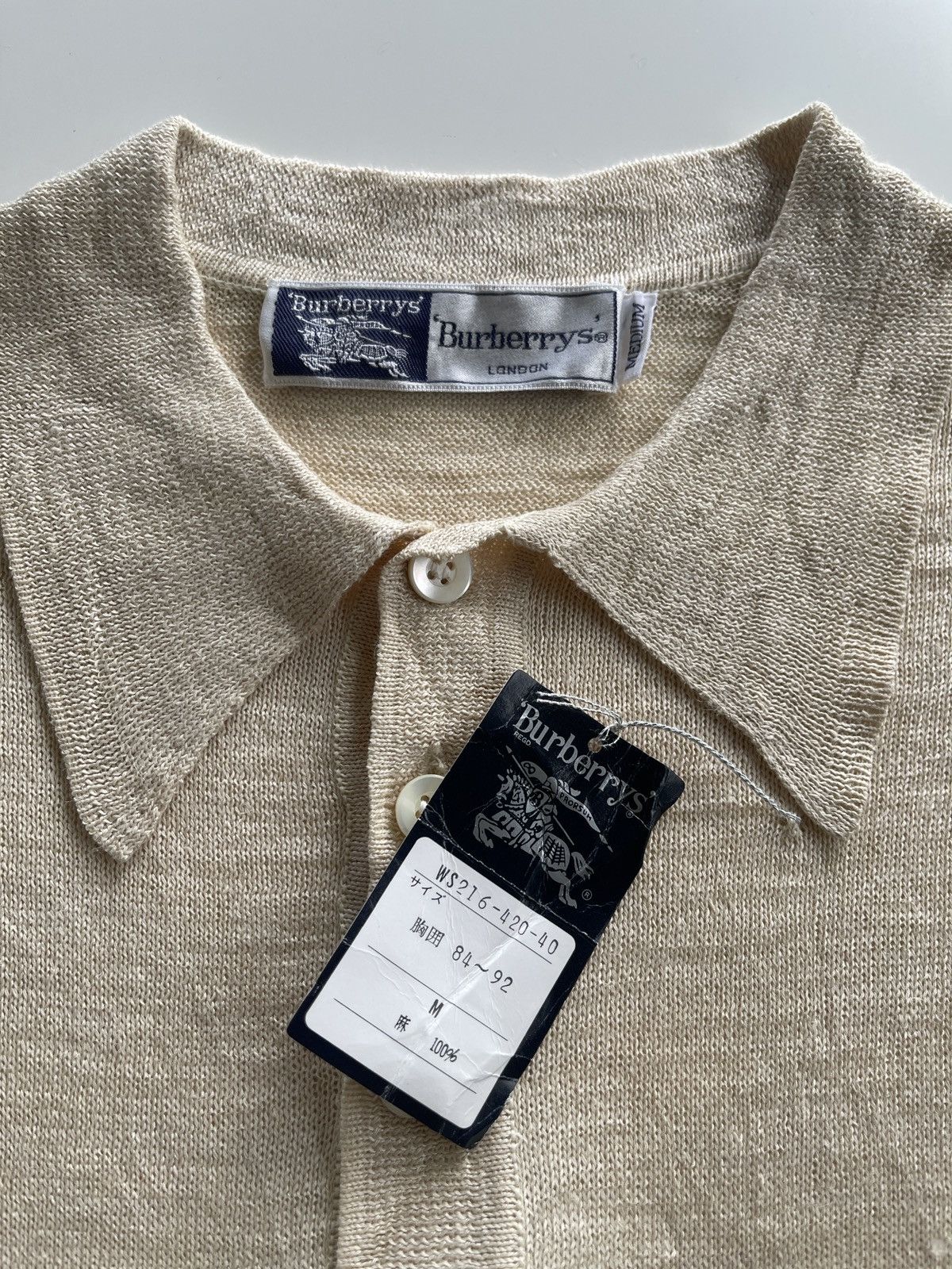 Burberry Vintage Burberrys Polos Knit Size US S / EU 44-46 / 1 - 7 Thumbnail