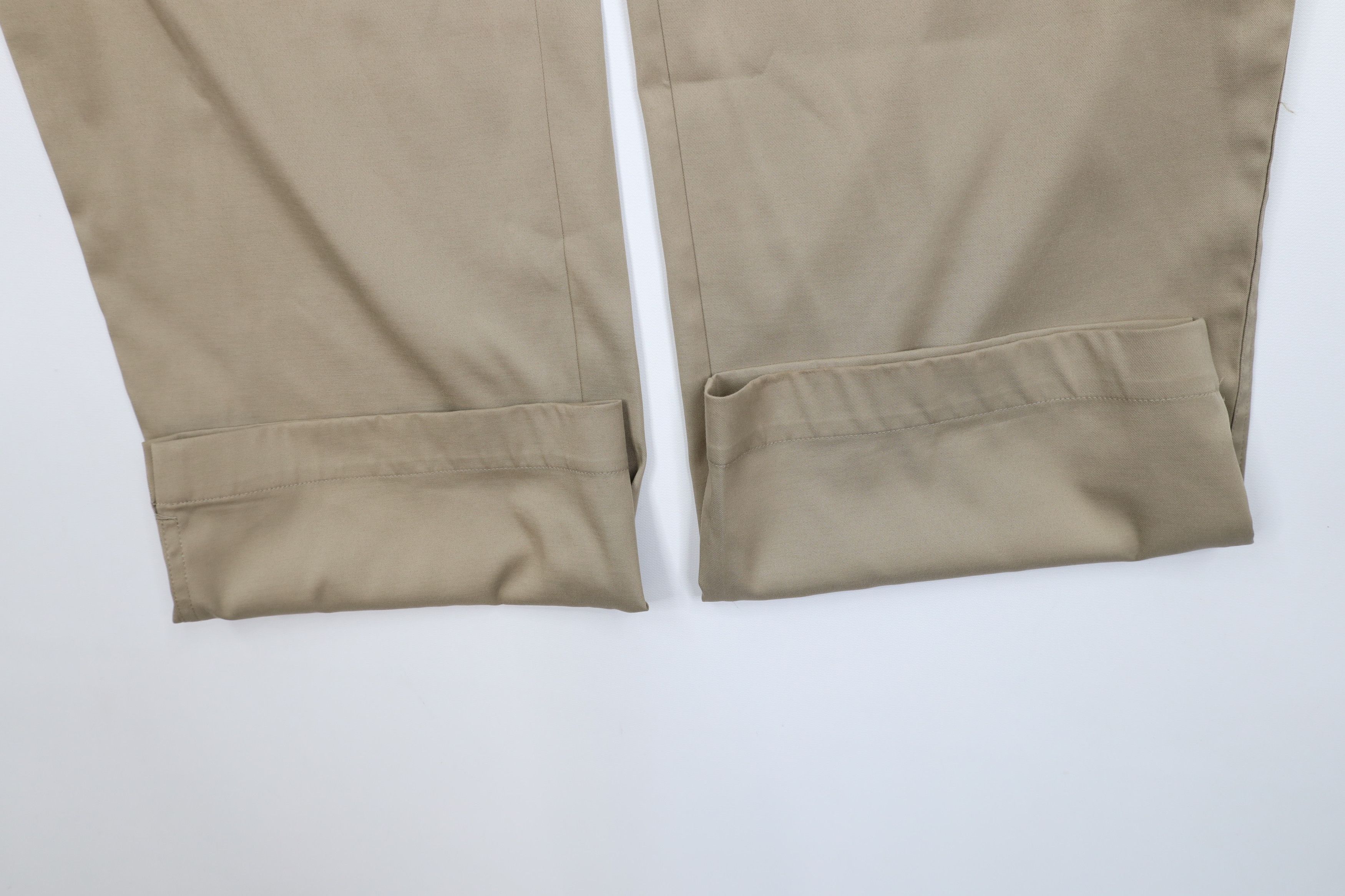 Nike Vintage Nike Golf Mini Swoosh Wide Leg Chino Pants Beige Size US 38 / EU 54 - 5 Thumbnail