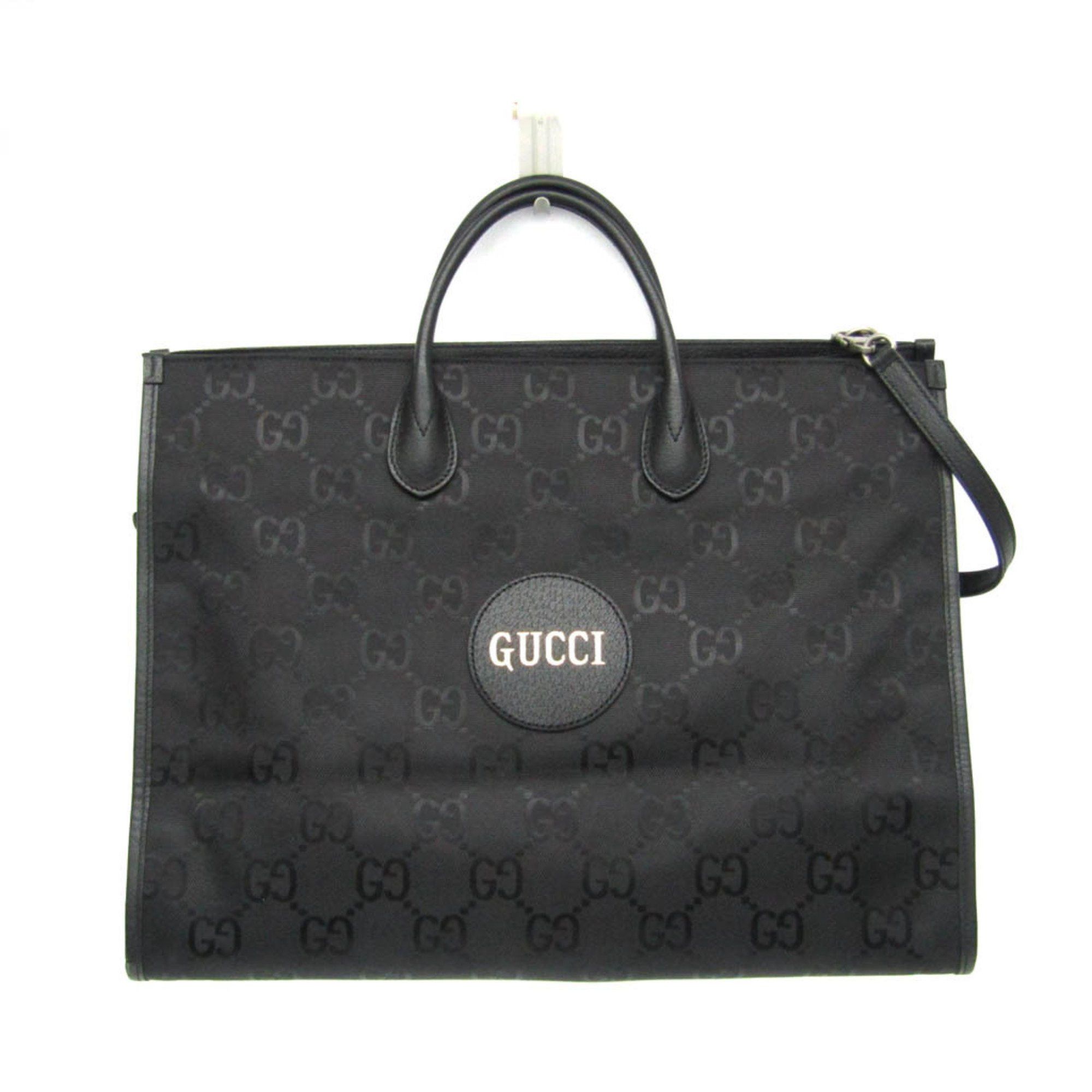 Gucci Gucci Off The Grid GG 630353 Men,Women Nylon Canvas,Leather Handbag,Shoulder Bag Black Size ONE SIZE - 1 Thumbnail