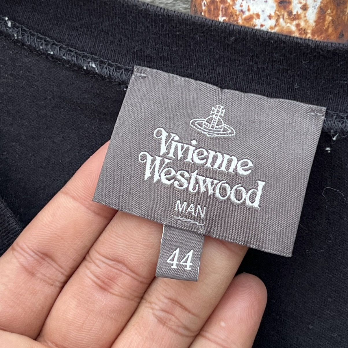 Vivienne Westwood “VIVIENNE WESTWOOD” LONG SLEEVE BLACK TEE Size US M / EU 48-50 / 2 - 3 Thumbnail