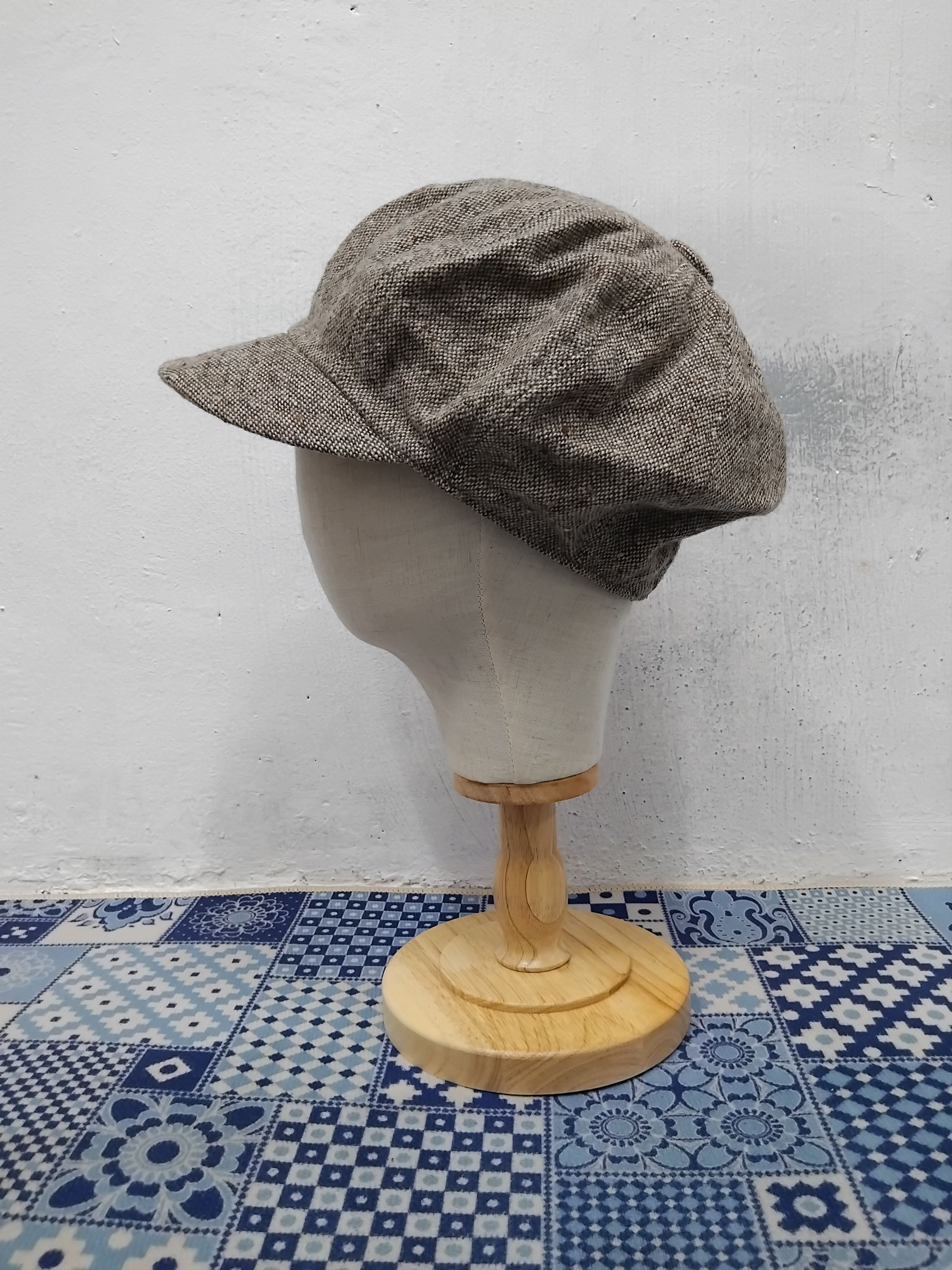 Japanese Brand 💥Brown artwork streetwear style hat Size 38 - 5 Thumbnail