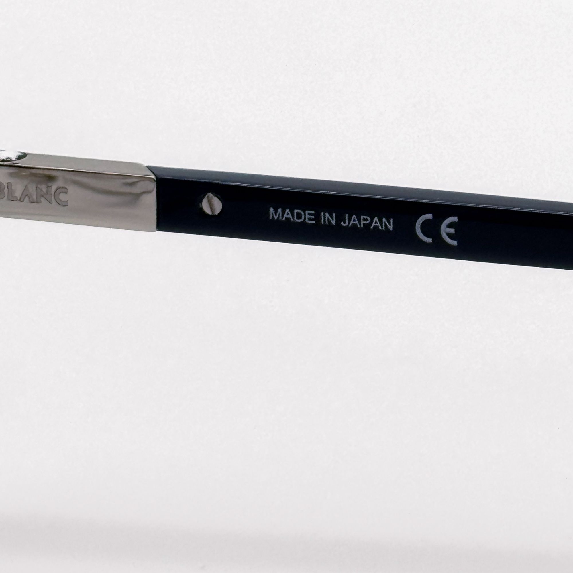 Montblanc NEW MONTBLANC EYEGLASSES MB0043O 007 BLUE SILVER MEN EYEWEAR Size ONE SIZE - 8 Thumbnail
