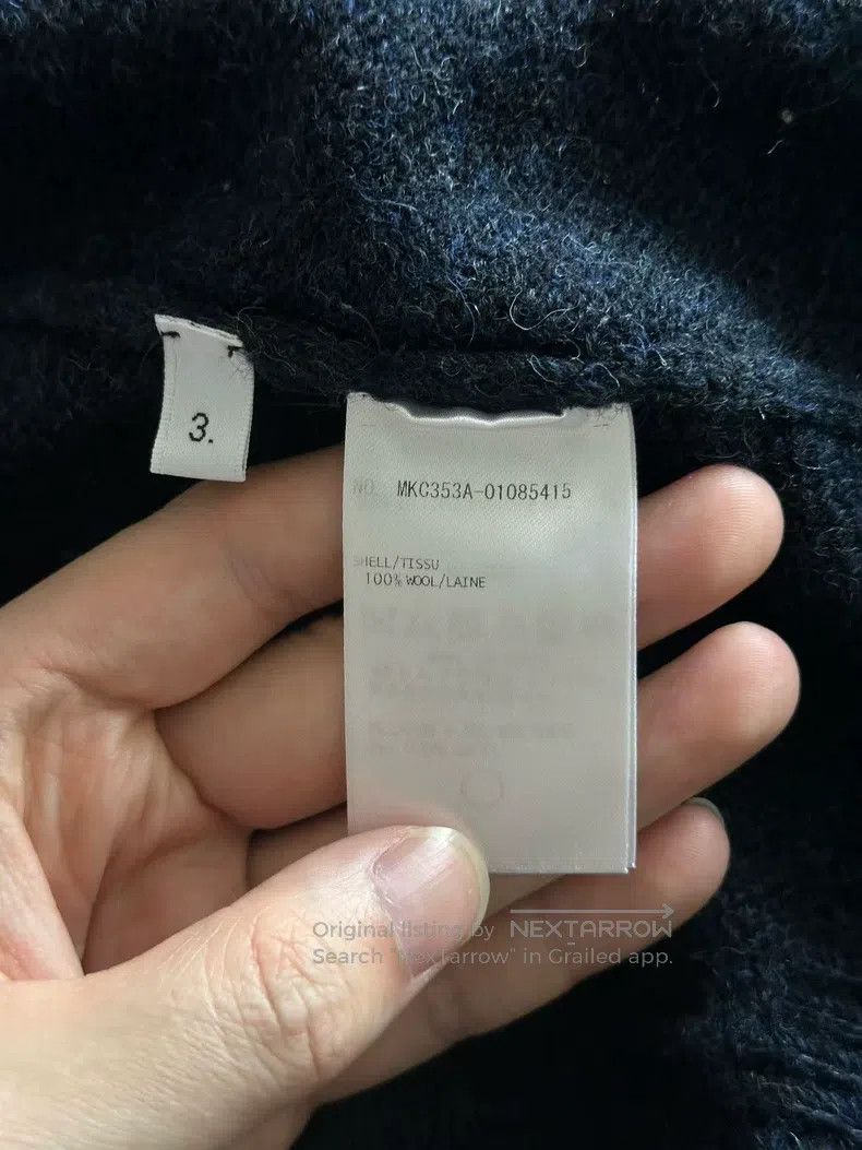 Thom Browne Thom Browne Blue Wool Cardigan Size US L / EU 52-54 / 3 - 3 Thumbnail