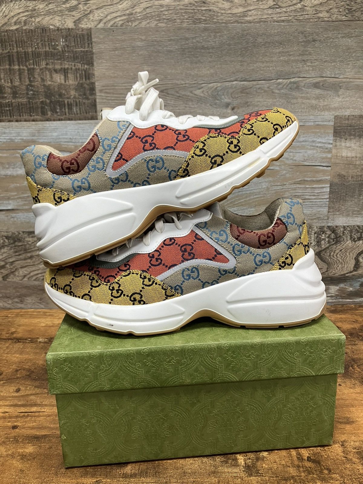 Gucci Gucci Man Sneakers 42944602JP0 9064 Size UK 9 | Grailed