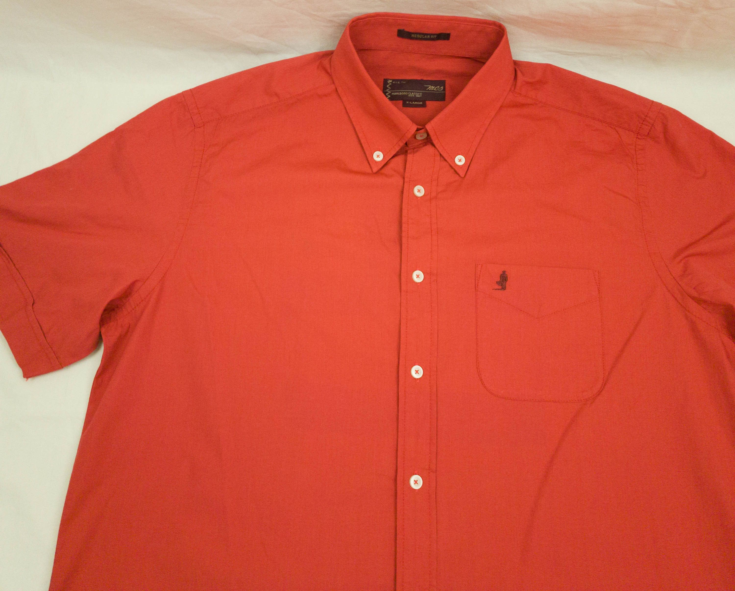Marlboro Classics MARLBORO CLASSICS SHIRT SHORT SLEEVE COTTON SIZE XL Size US XL / EU 56 / 4 - 5 Thumbnail