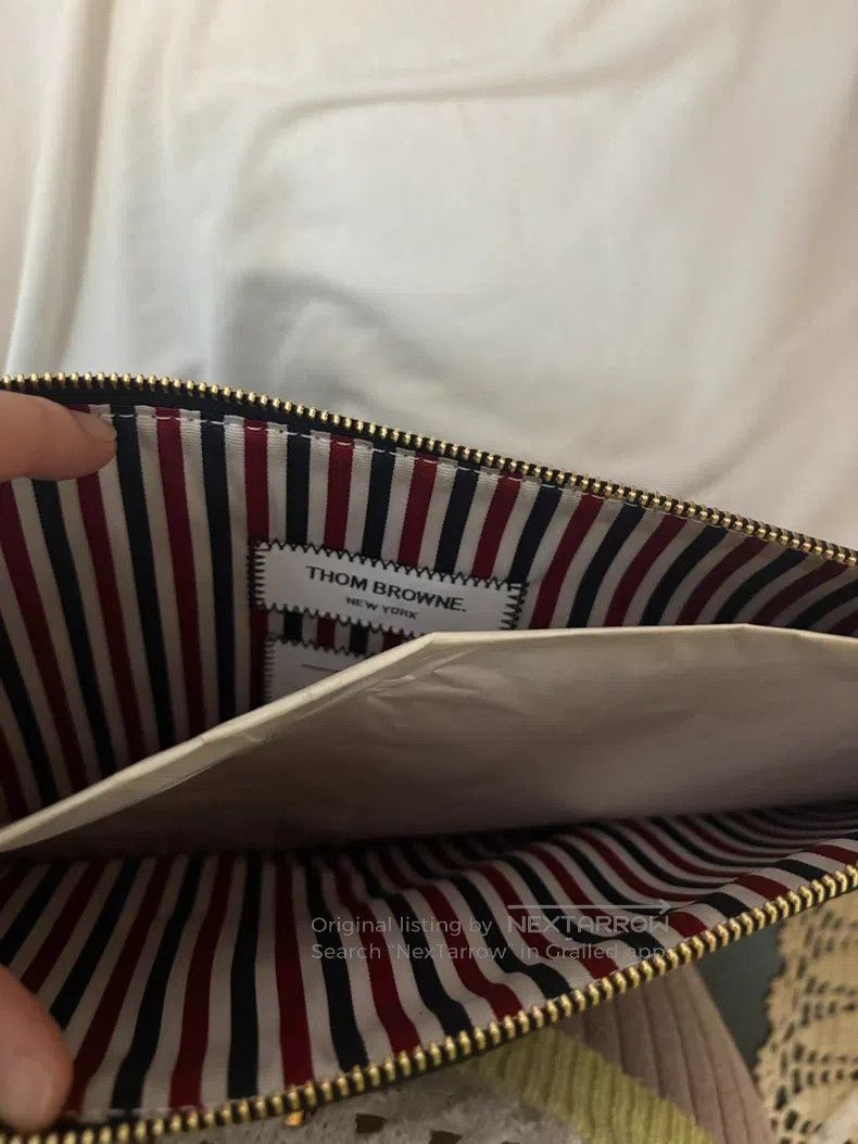 Thom Browne Thom Browne Black handbag Size ONE SIZE - 3 Thumbnail