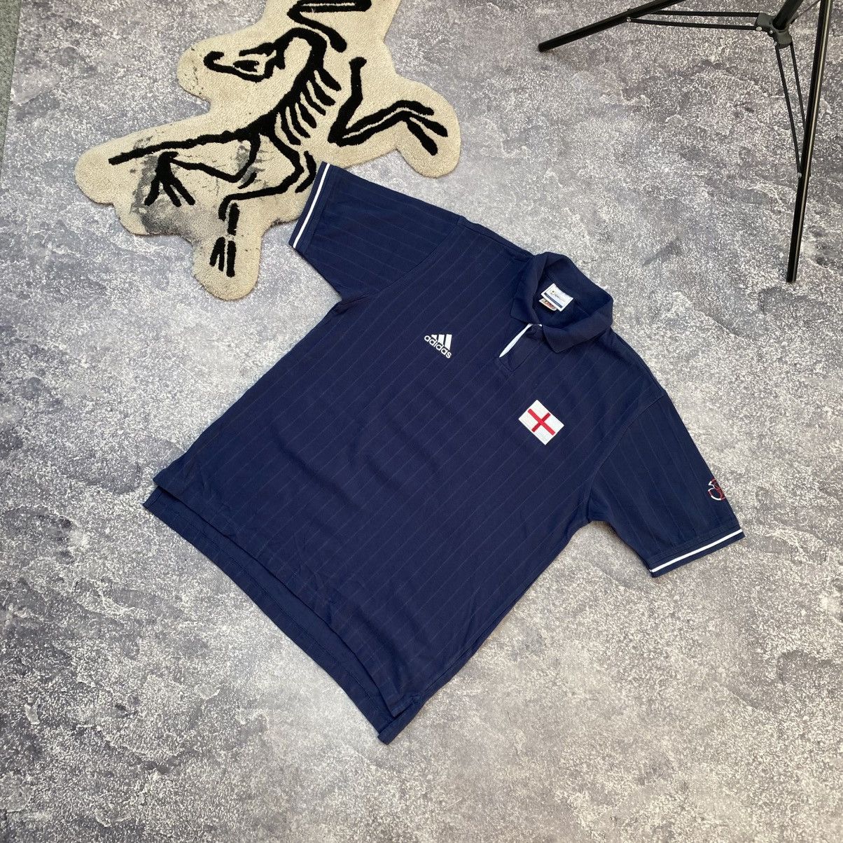 Vintage Vintage Adidas England 2002 Korea Japan World championship Size US M / EU 48-50 / 2 - 1 Thumbnail