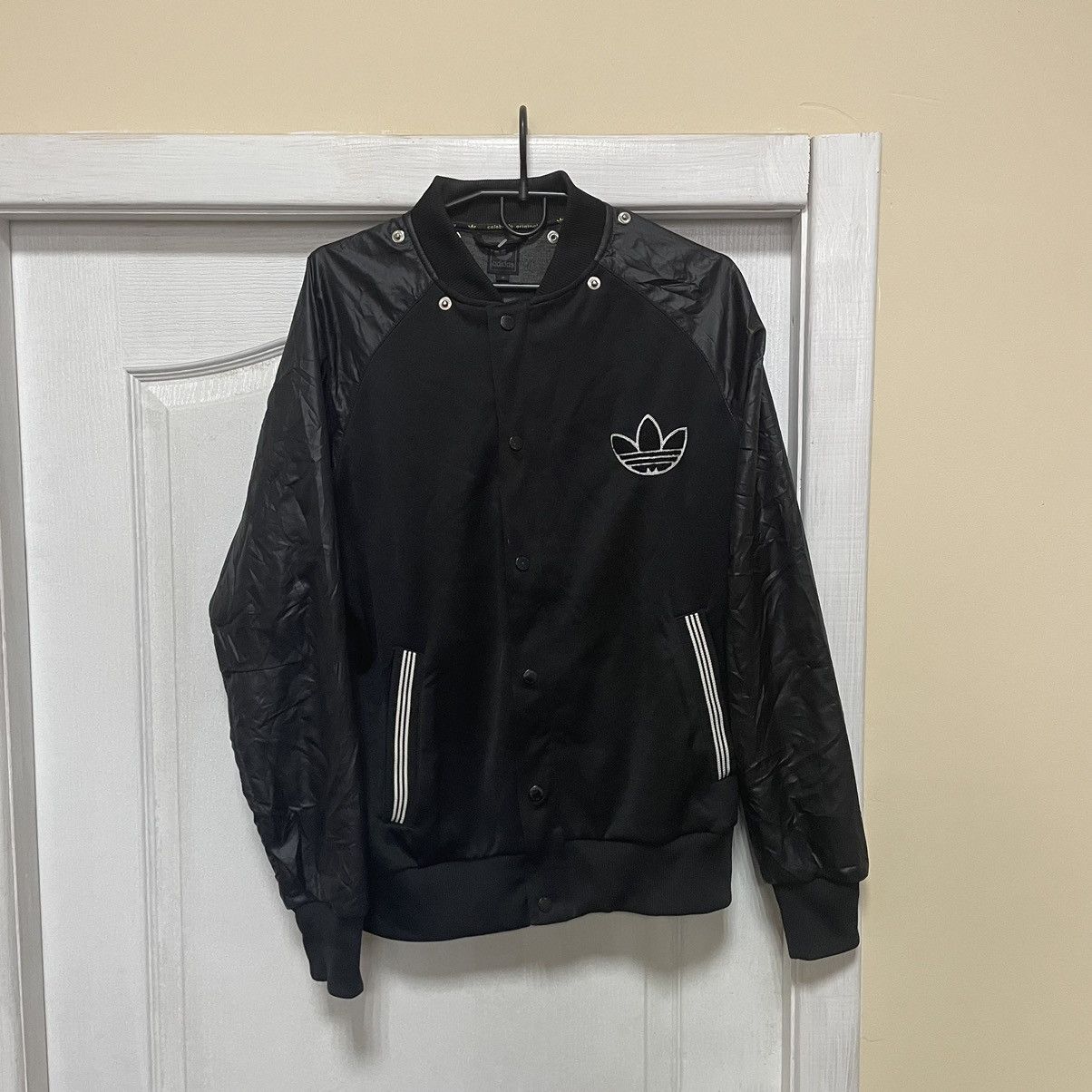 Adidas × Vintage Adidas Jacket bomber black track olympic cyber punk bird Size US M / EU 48-50 / 2 - 1 Thumbnail