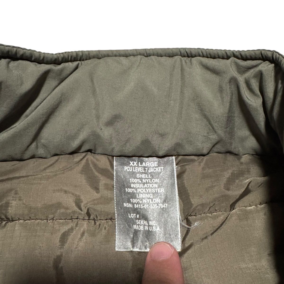 Other Sekri INC USA Made PCU LEVEL 7 Jacket Men's 2XL Flaws Size US XXL / EU 58 / 5 - 8 Thumbnail