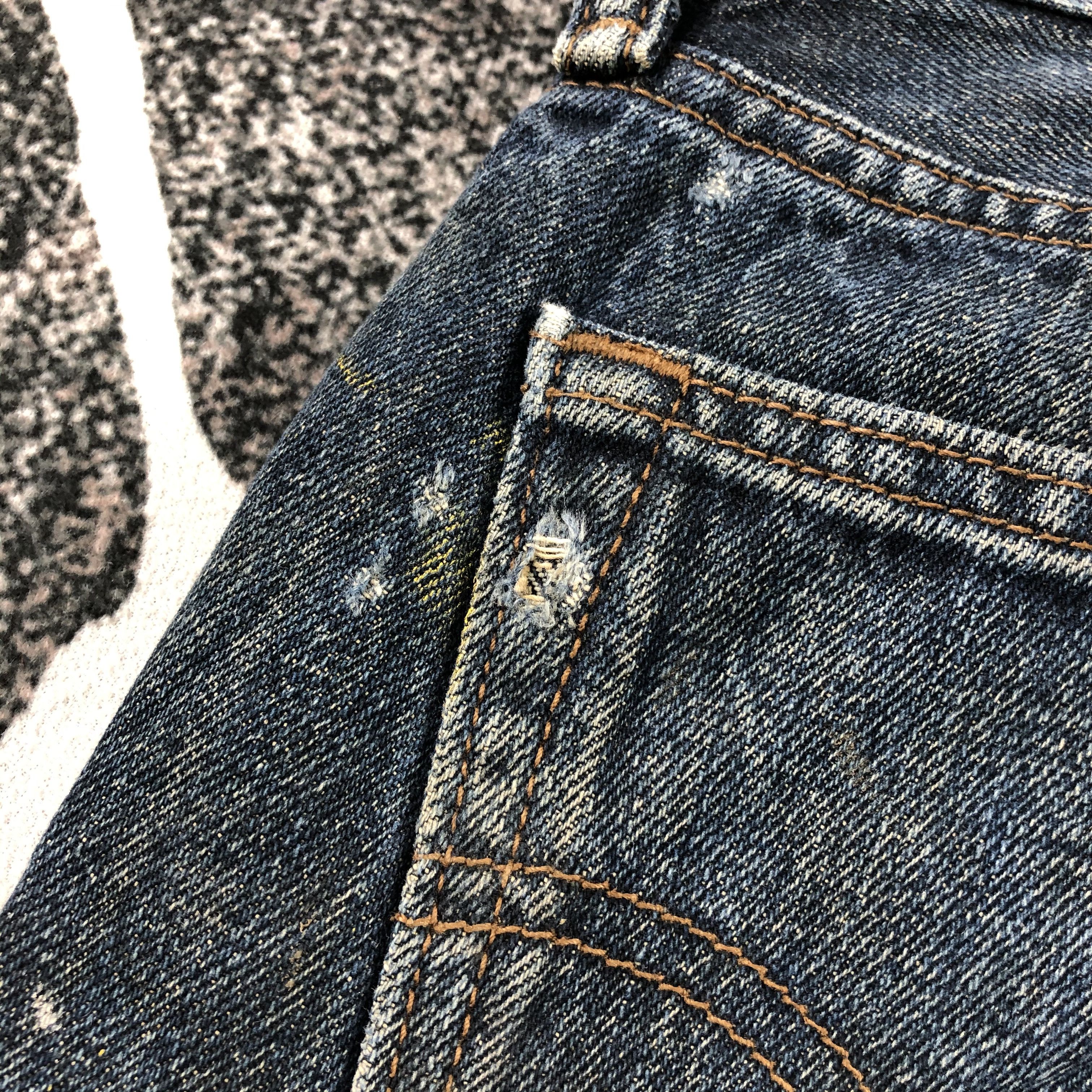 Levi's Vintage Levi's 514 Jeans Dark Wash Denim KJ988 Size US 30 / EU 46 - 9 Thumbnail