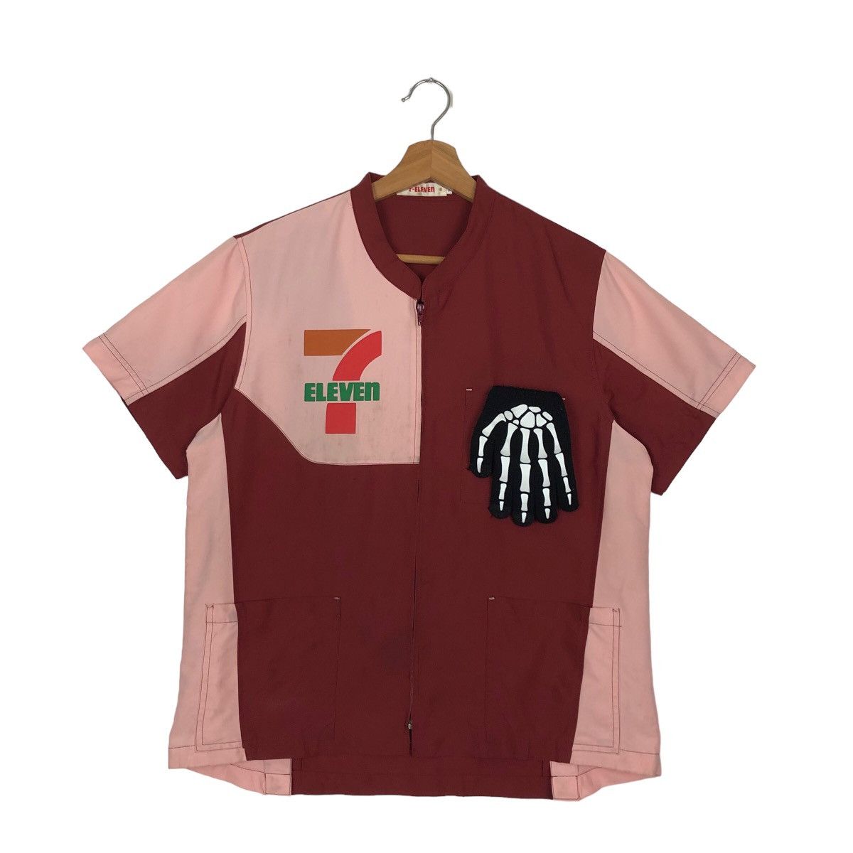 Japanese Brand 🔥VINTAGE WORK JACKET 7-ELEVEN BIG LOGO Size US M / EU 48-50 / 2 - 1 Thumbnail