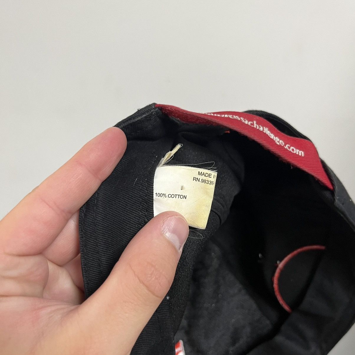 Prada Vintage Prada Luna Rossa Cap Hat Big Logo Size ONE SIZE - 7 Thumbnail