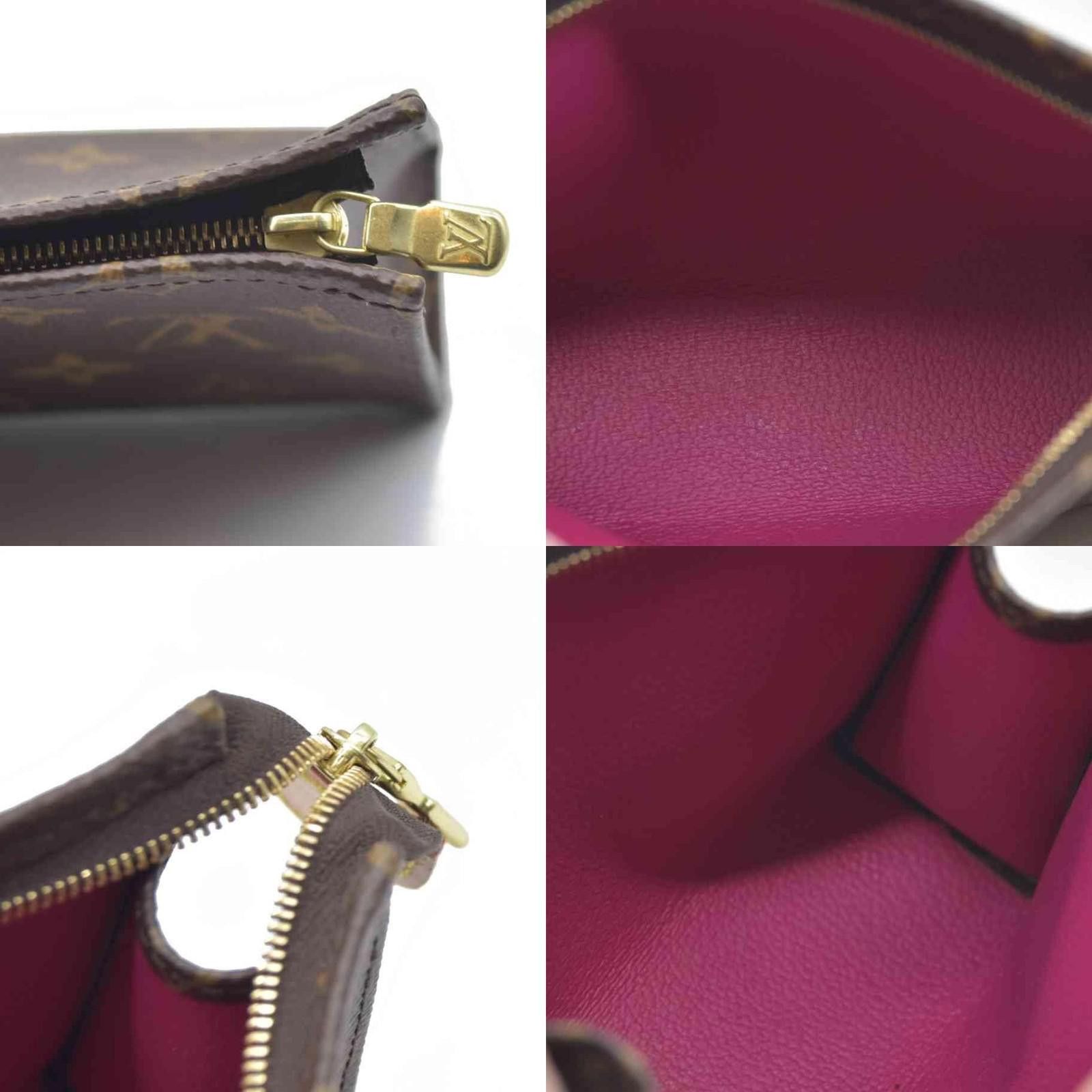 Louis Vuitton $700 Louis Vuitton Monogram Toiletry Pouch 15 Fuchsia RFID Size ONE SIZE - 4 Thumbnail
