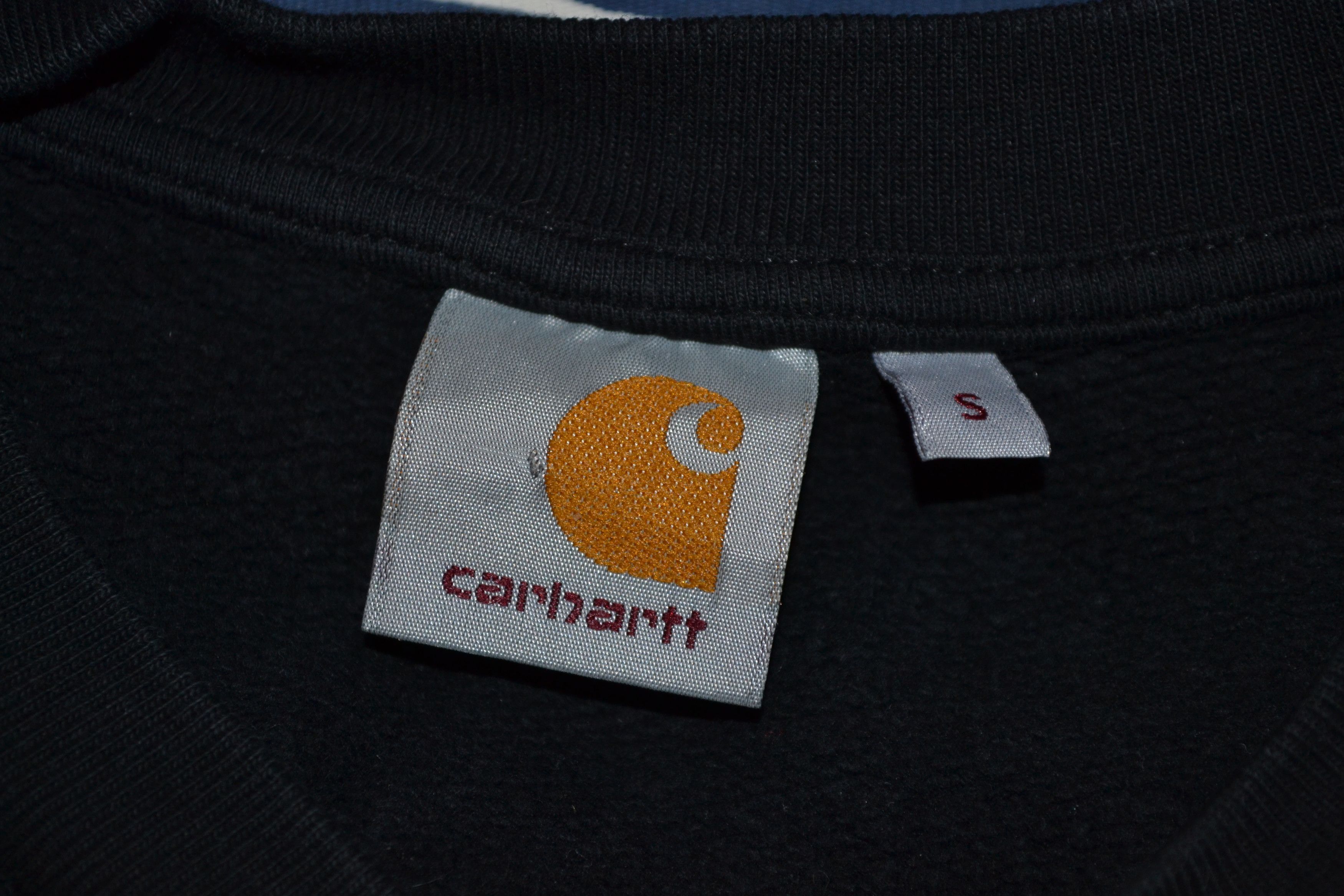 Carhartt Carhartt WIP Black Logo Sweatshirt | Men's Jumper Size S Size US S / EU 44-46 / 1 - 7 Thumbnail