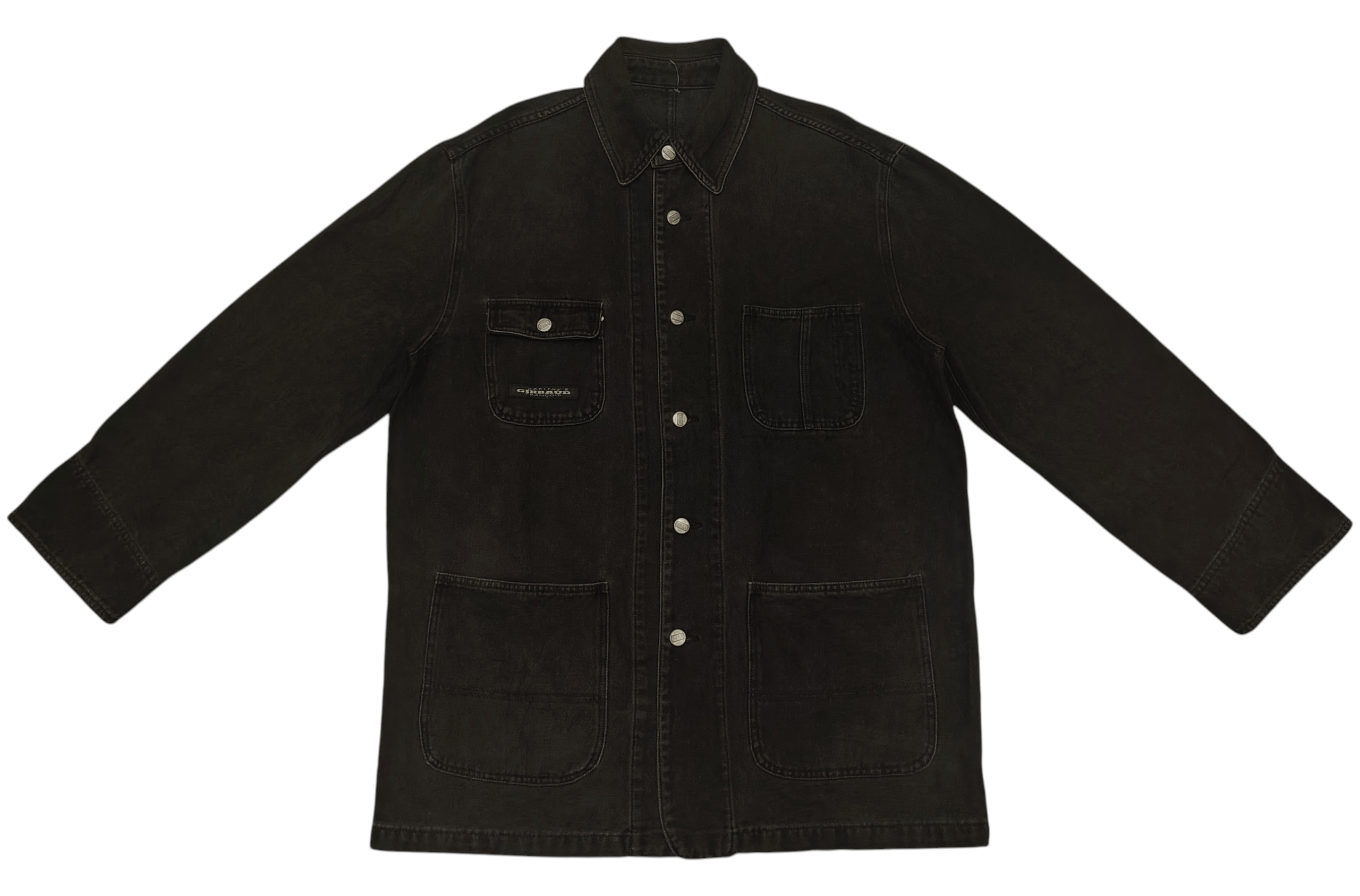 Marithe + Francois Girbaud Rare vtg Japanese MFG Denim Jacket Like Carhartt Jacket Size US XL / EU 56 / 4 - 1 Thumbnail