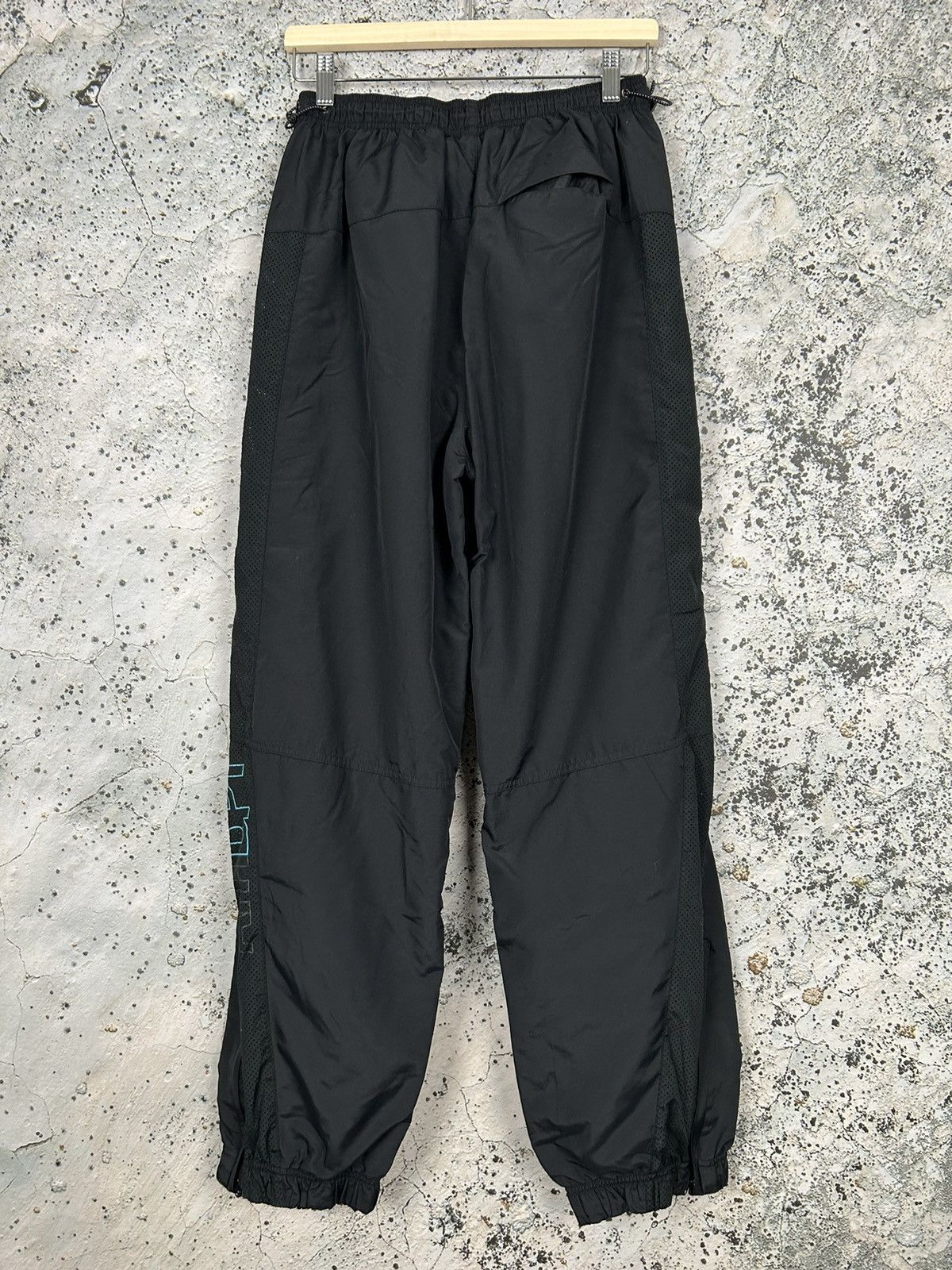 Nike Vintage Nike Black Drill Gorpcore Sweatpants Streetwear Rap Size US 32 / EU 48 - 4 Thumbnail