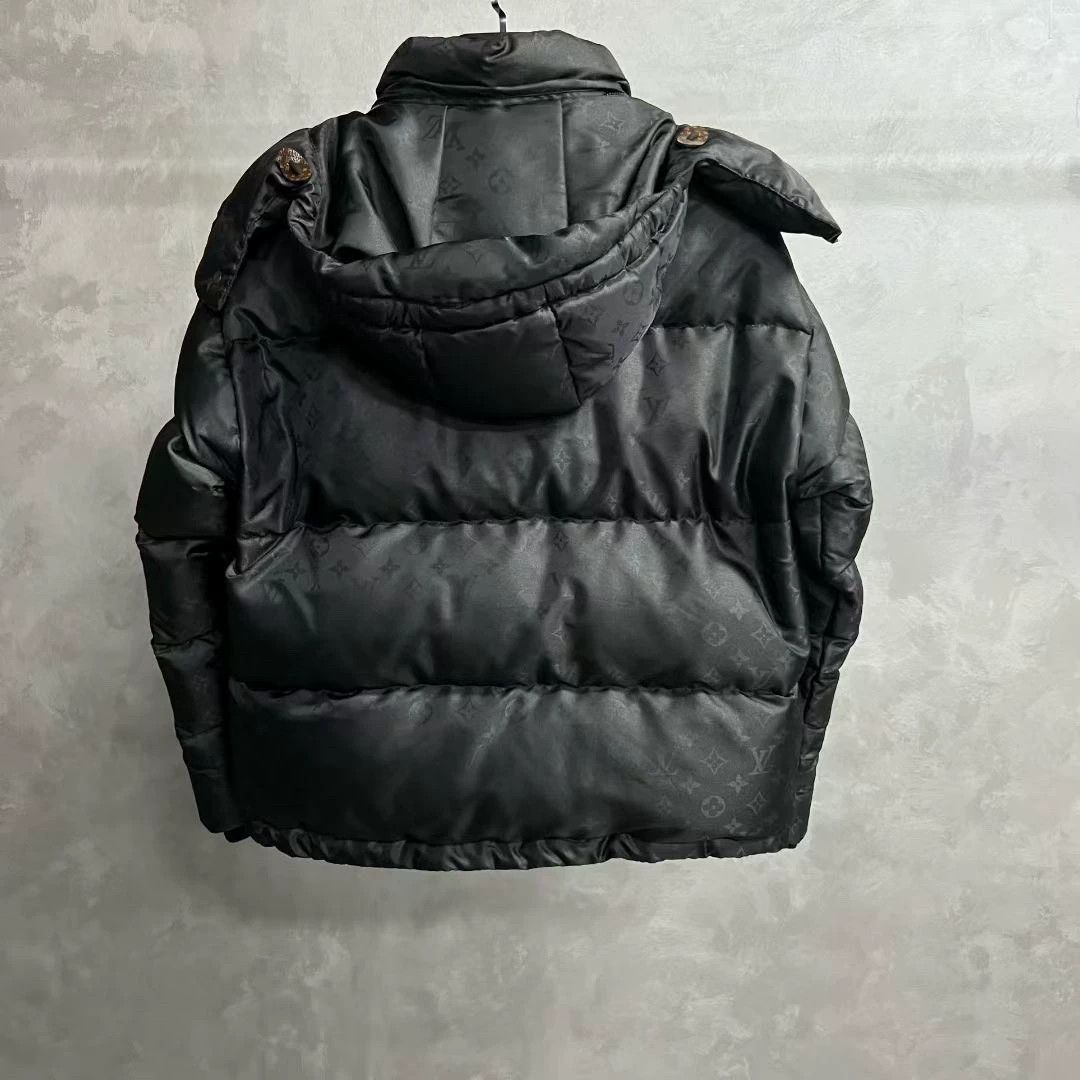 Louis Vuitton louis vuitton black detachable hooded jacket Size US M / EU 48-50 / 2 - 5 Thumbnail
