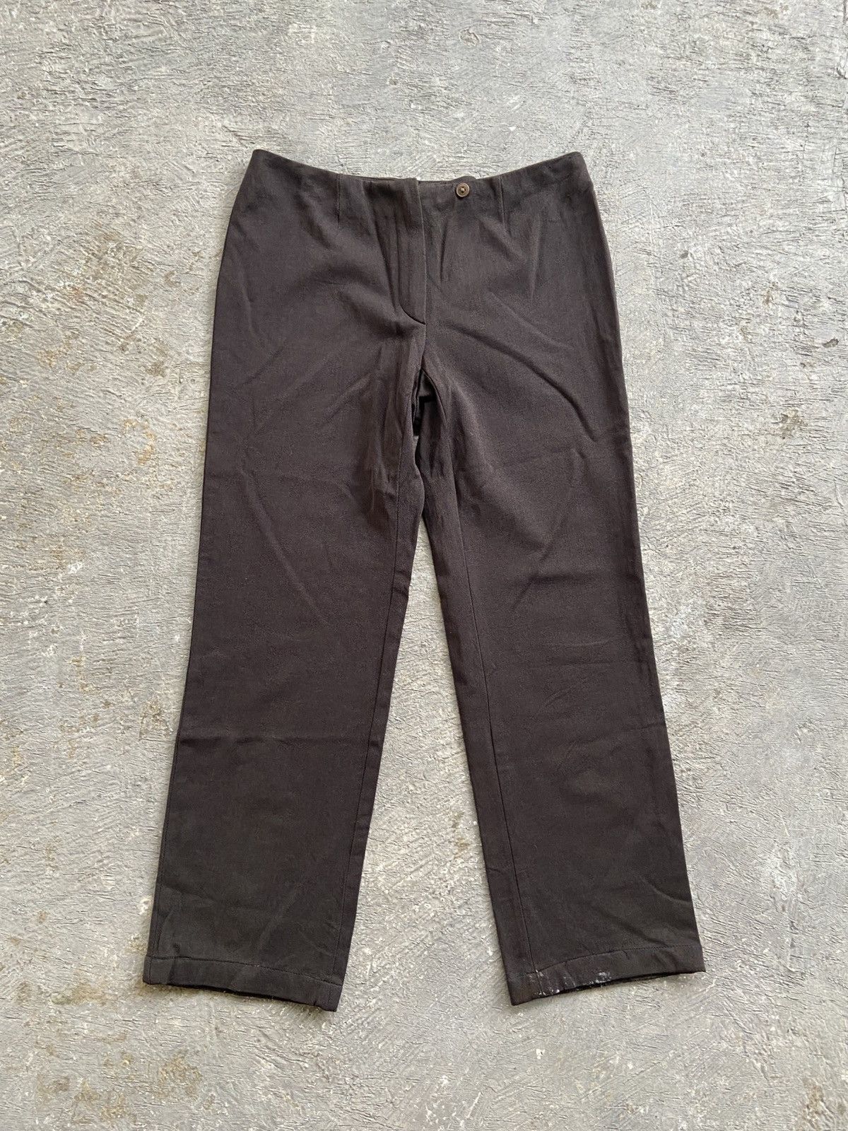 1990s Prada - Nylon Rayon Trousers Pants