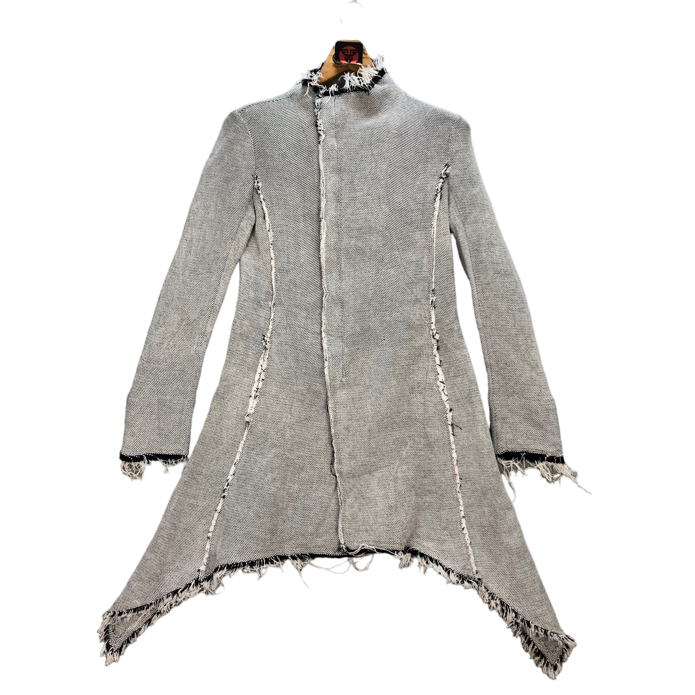 Bajra BAJRA TRASHED DESIGN JACKET #7315-129 Size S / US 4 / IT 40 - 1 Thumbnail