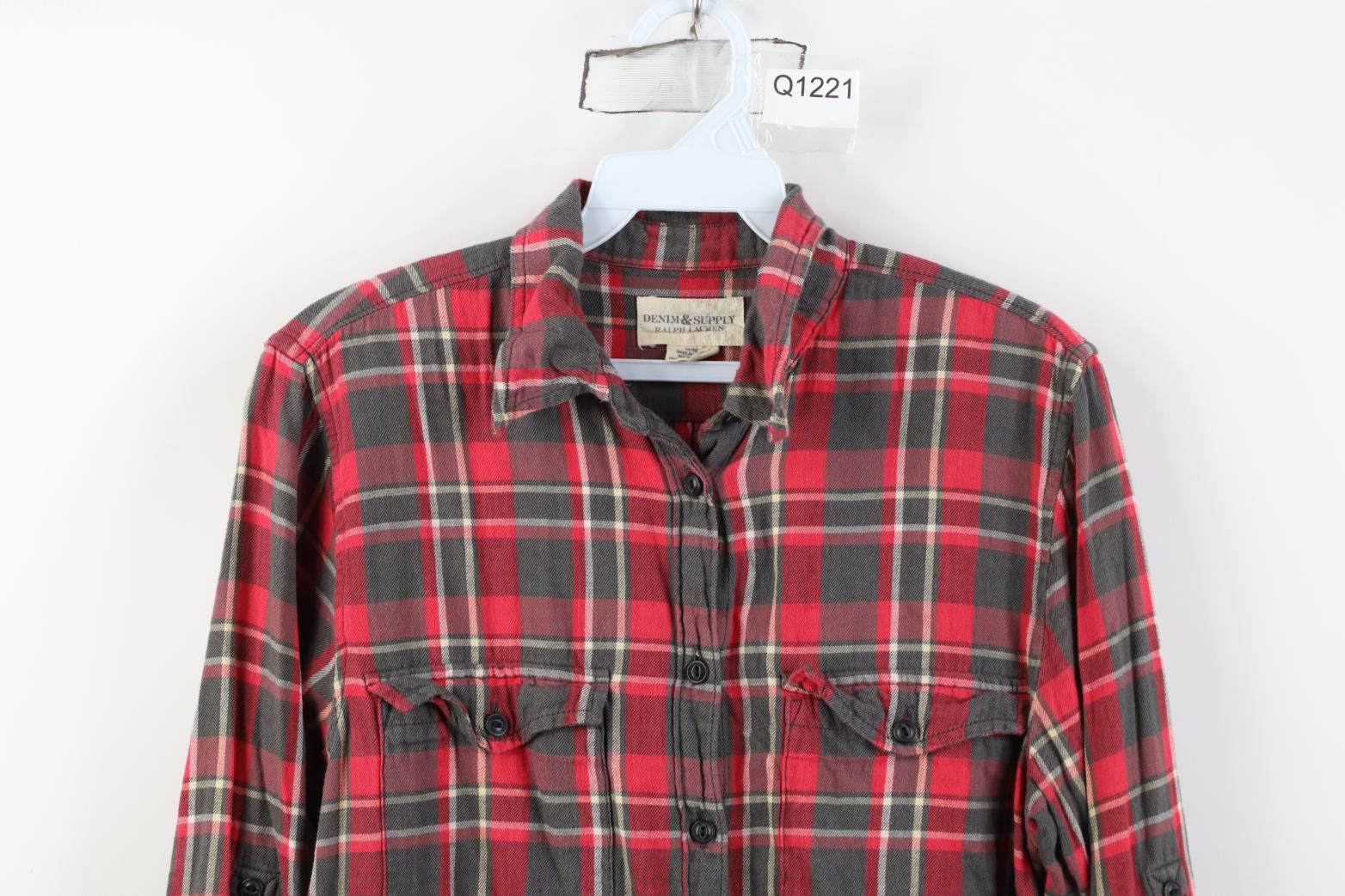 Polo Ralph Lauren Vintage Ralph Lauren Denim Supply Side Gusset Button Shirt Size M / US 6-8 / IT 42-44 - 2 Thumbnail