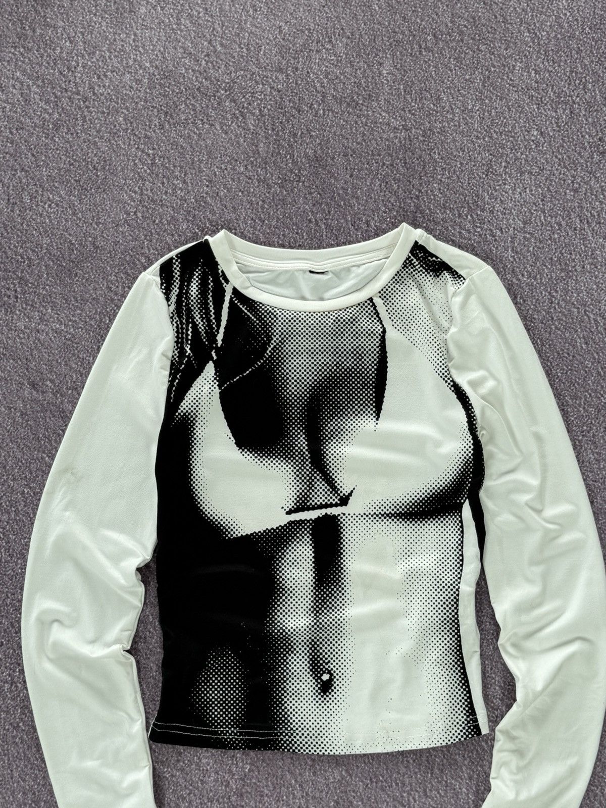 Hysteric Glamour Torso Hysteric Glamour Jean Paul Style Cropped Long Sleeve Size M / US 6-8 / IT 42-44 - 2 Thumbnail