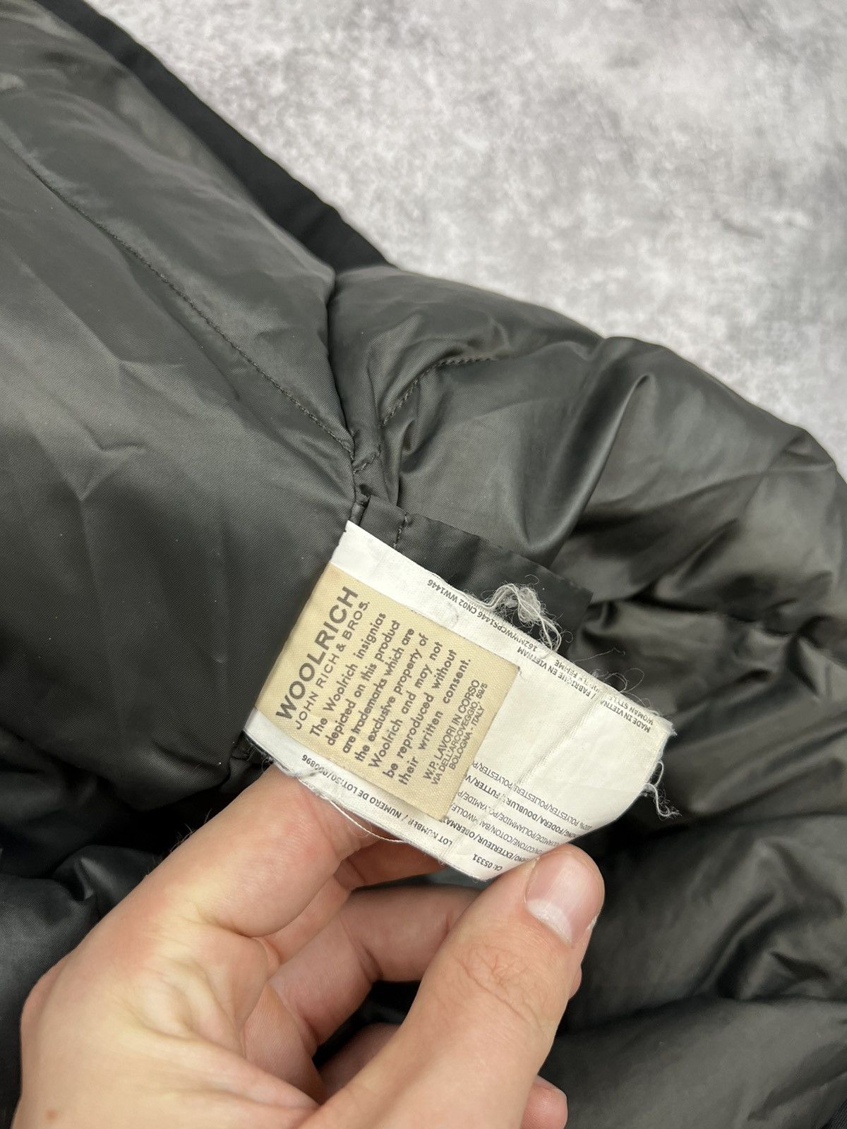 Woolrich Woolen Mills Woolrich Black Womens Parka Jacket Winter Size M / US 6-8 / IT 42-44 - 7 Thumbnail
