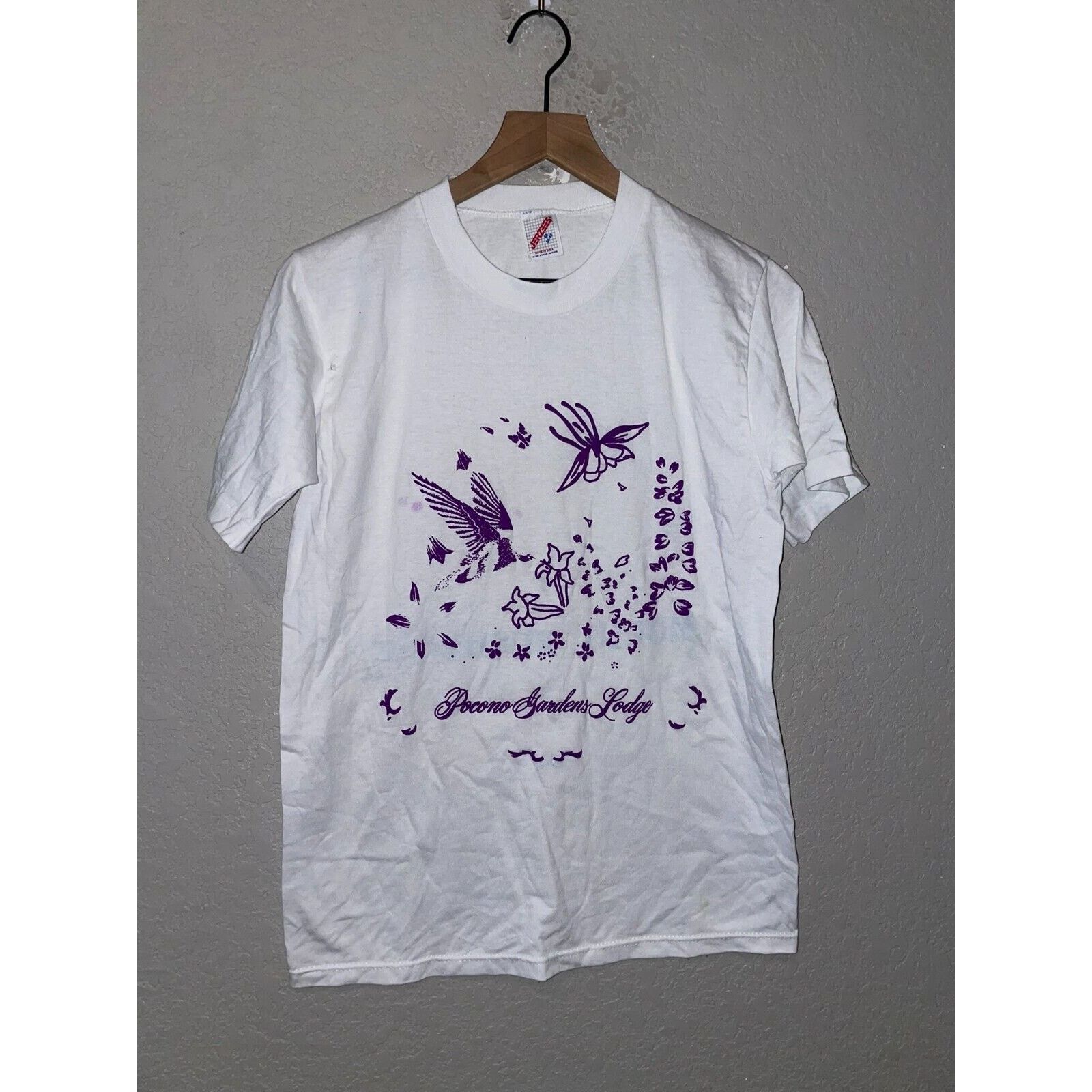 Jerzees Vintage Test Print Shirt Pocono Gardens Mount Rushmore 90s Size US M / EU 48-50 / 2 - 1 Thumbnail