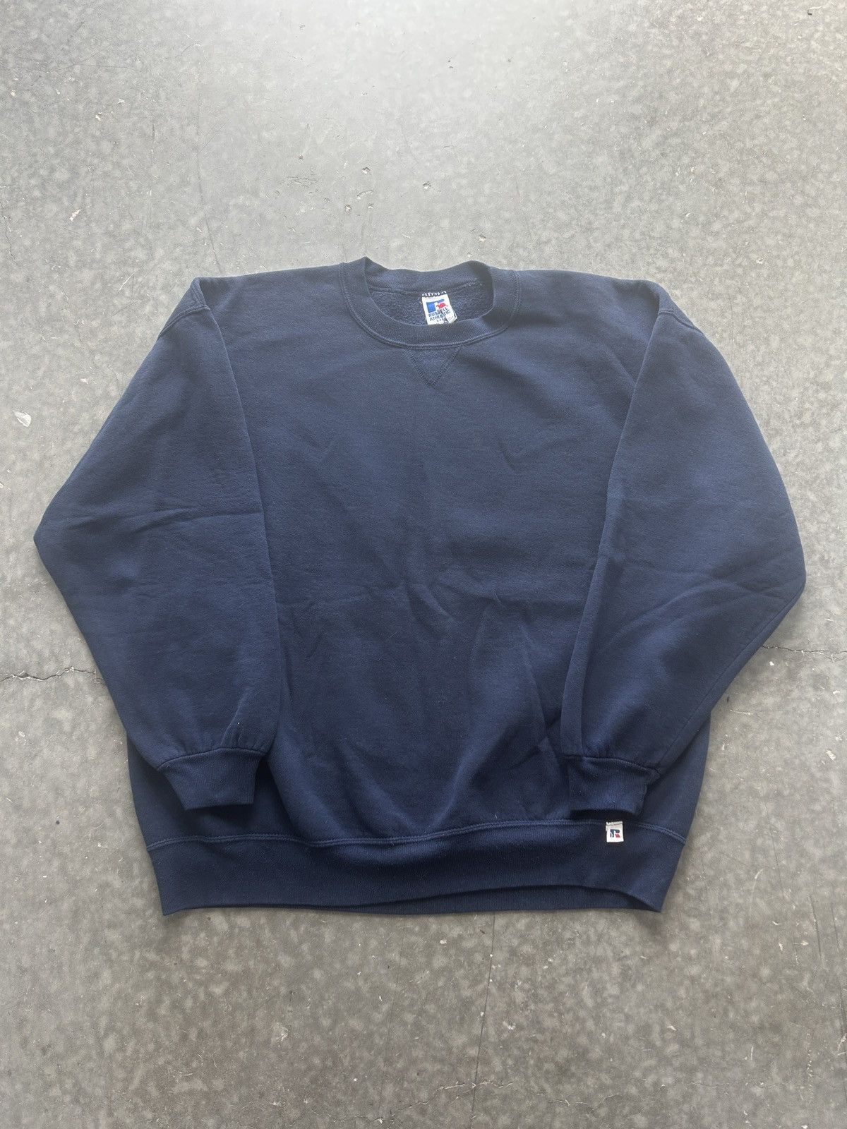Russell Athletic × Vintage Vintage 90s Russell Sweatshirt Baggy Fit Size US XXL / EU 58 / 5 - 1 Thumbnail