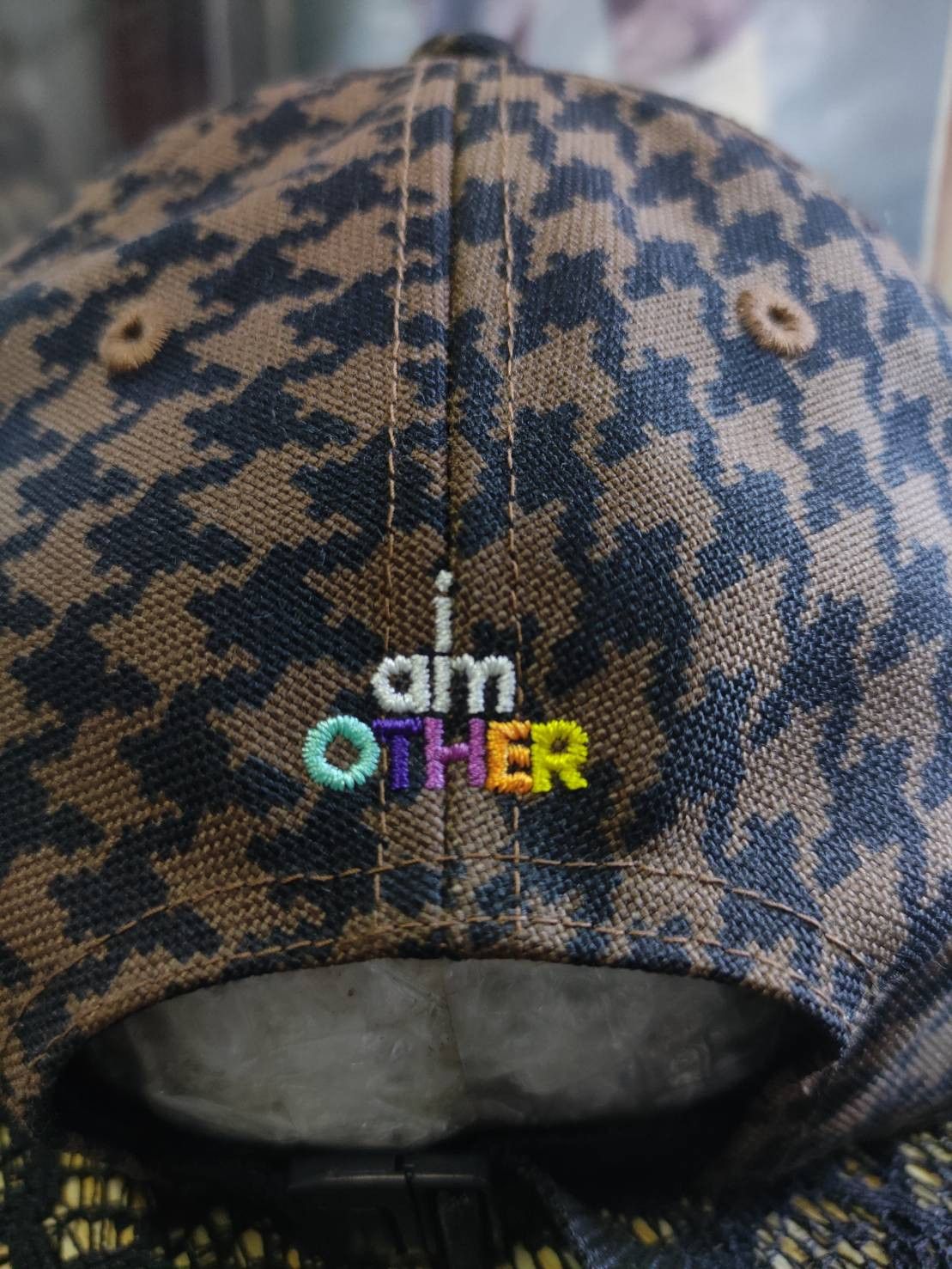 Pharrell i am OTHER Pharrell Williams Houndstooth Strapback Size ONE SIZE - 5 Thumbnail