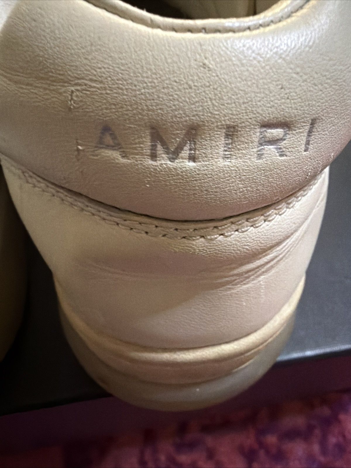Amiri Amiri Stadium Low Alabaster Size 41 Mens Used Size US 9 / EU 42 - 10 Thumbnail
