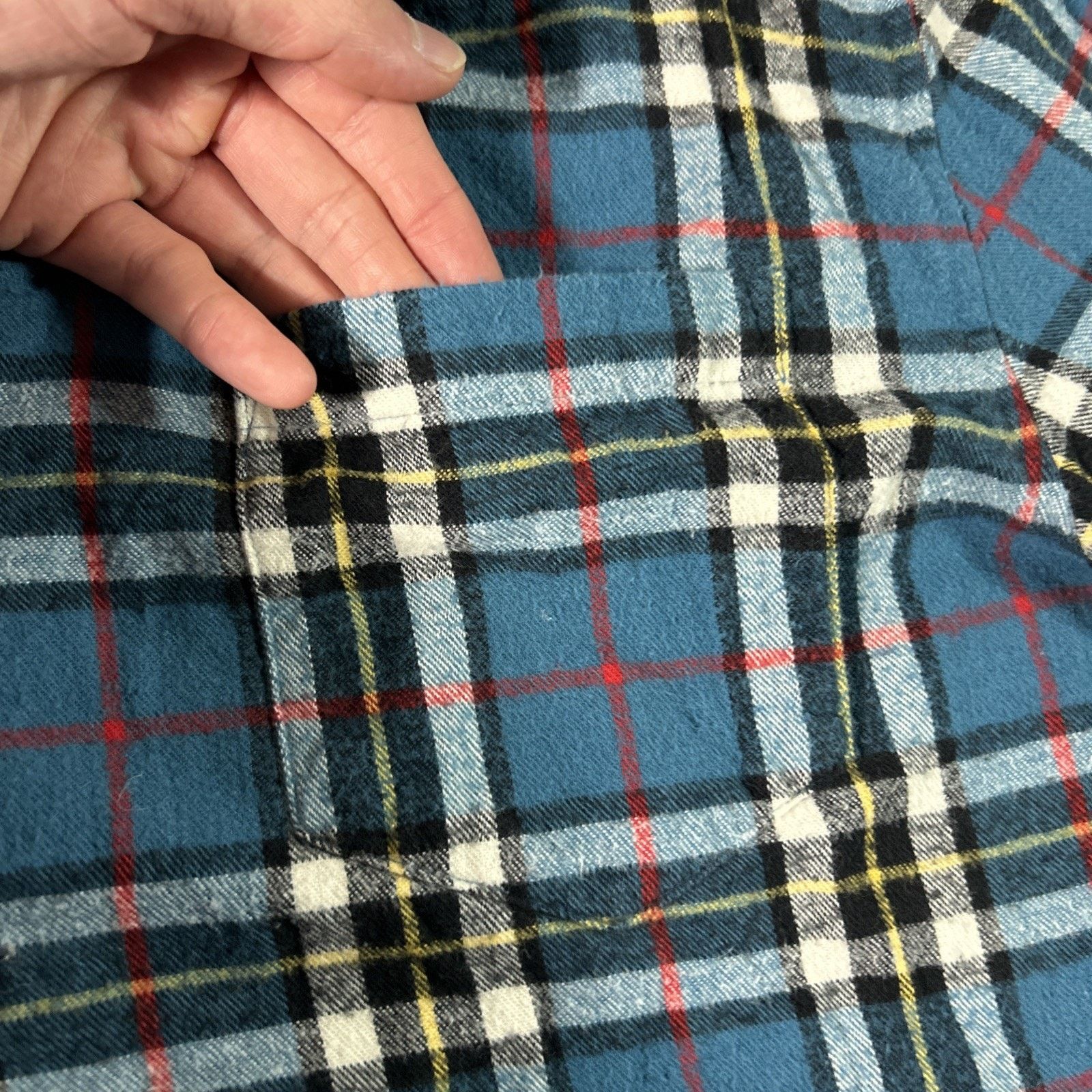 L.L. Bean LL Bean Archive Soft Flannel 1958 Medium Form Camp Collar Size M / US 6-8 / IT 42-44 - 6 Thumbnail