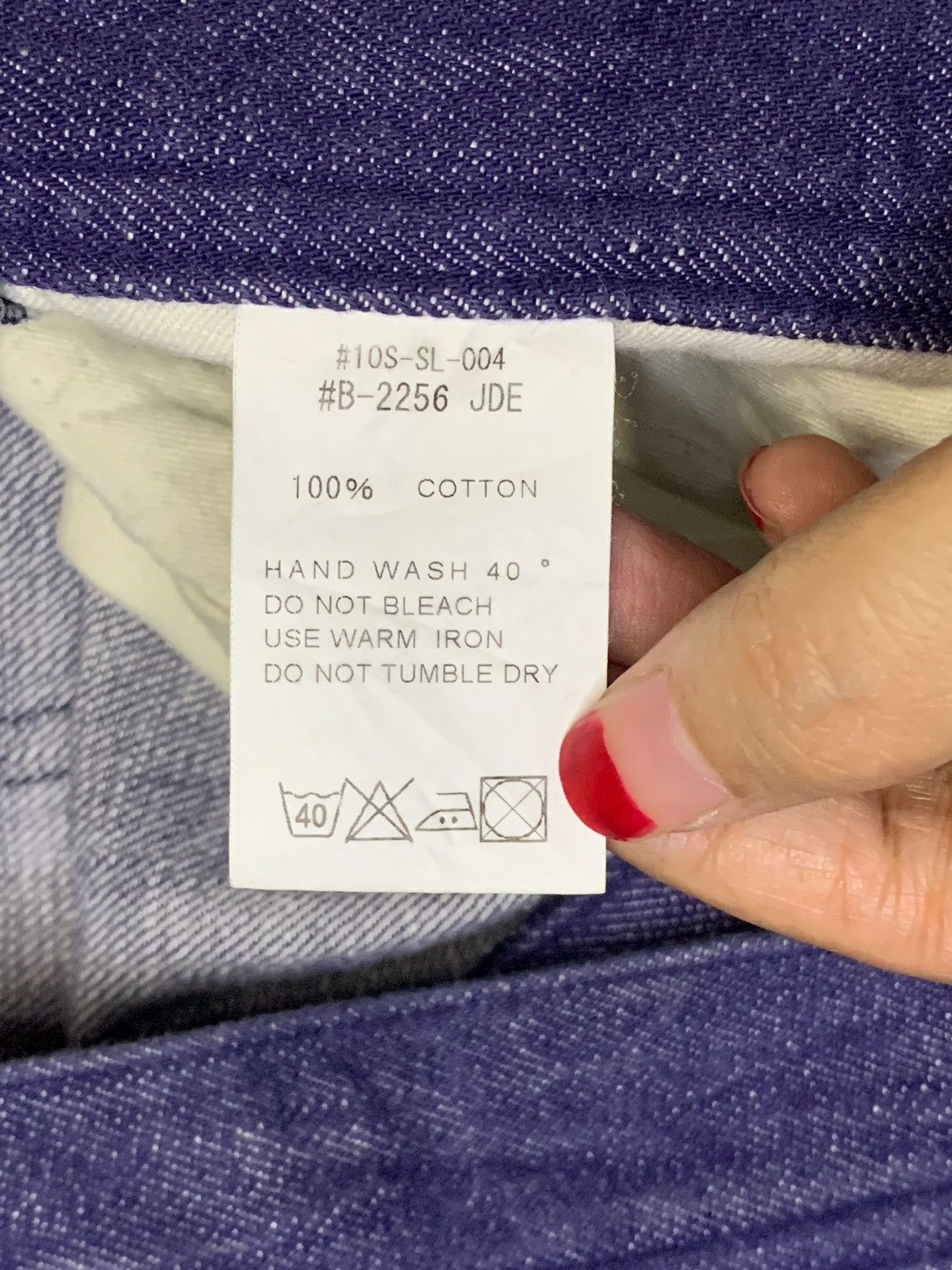 Japanese Brand SALES🔥Vintage Japanese Brand Blue Wash Baggy Jeans Size US 32 / EU 48 - 10 Thumbnail
