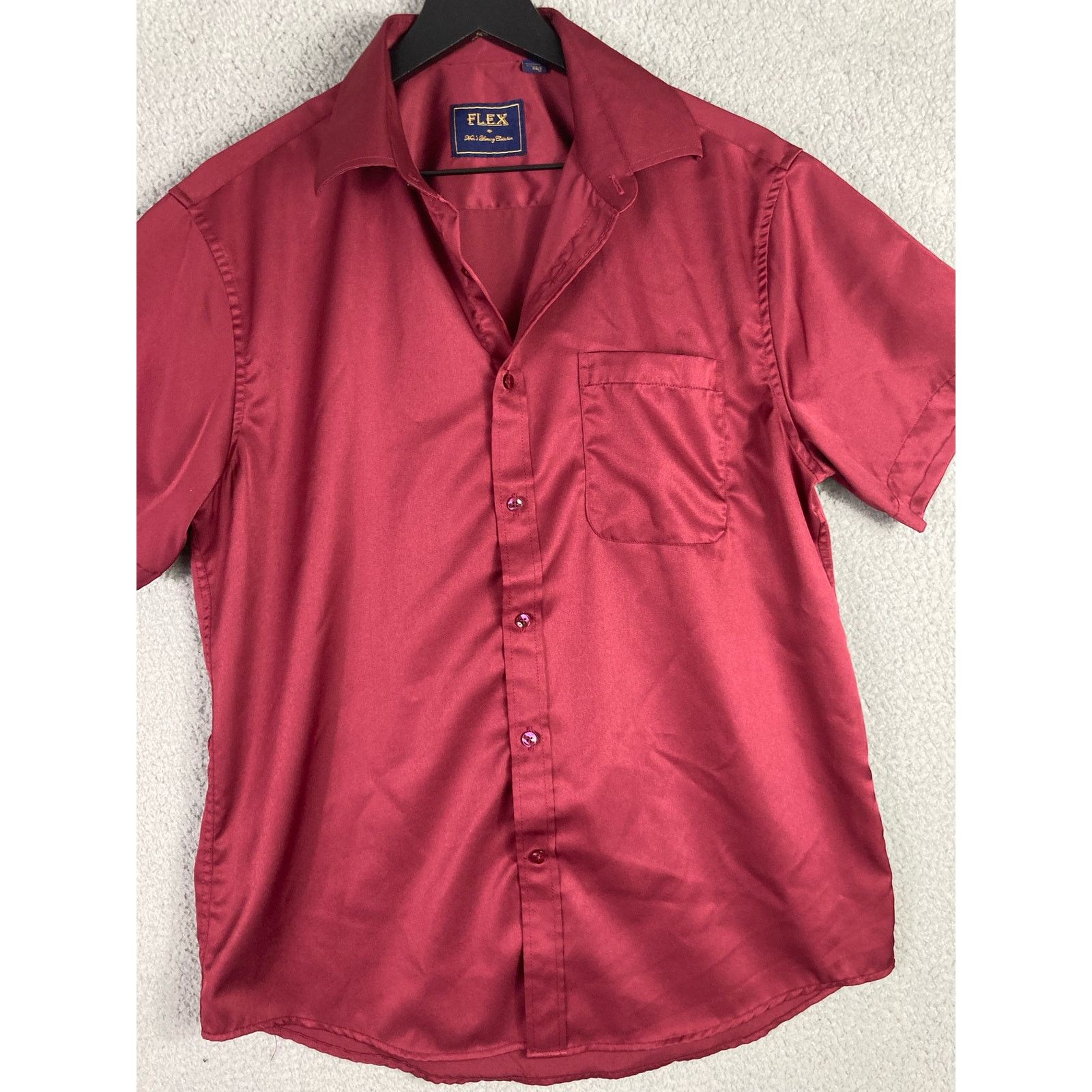 Other FLEX Men's Short Sleeve Button Down Shirts Pack 2 L Casual Size US L / EU 52-54 / 3 - 7 Thumbnail