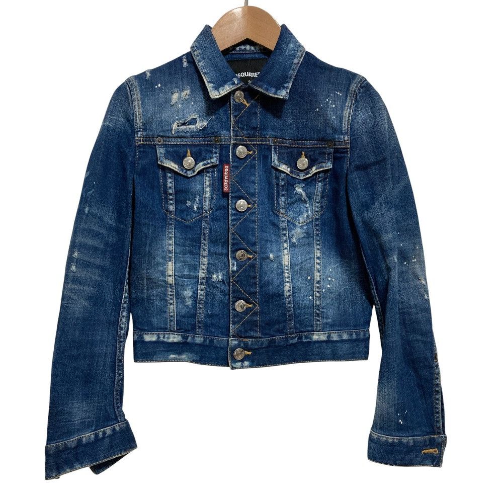 Other Other Dsquared2 Denim Jacket Textile Outerwear DUTY FREE for USA Size ONE SIZE - 1 Thumbnail