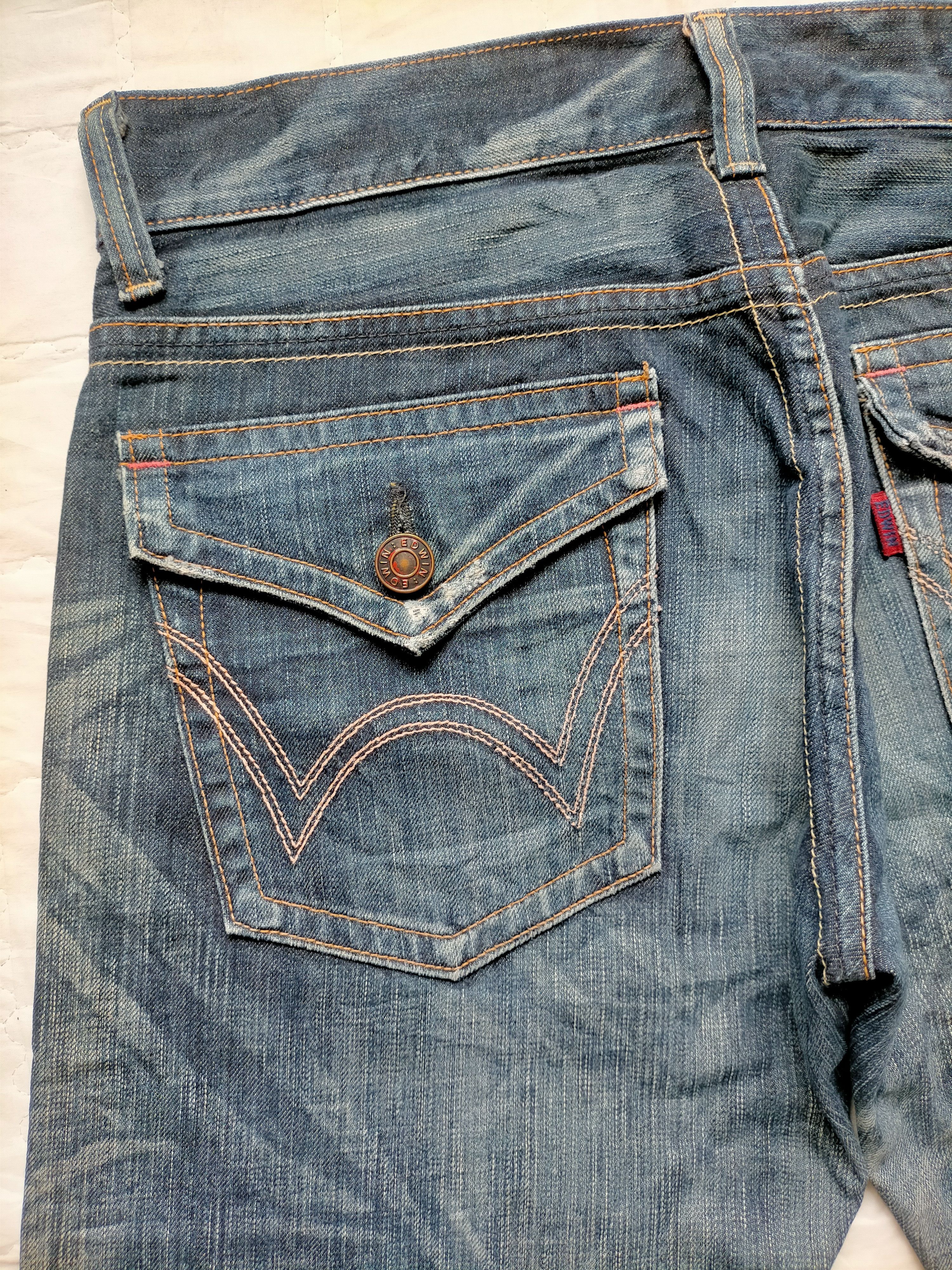 Edwin Flare Jeans Edwin 503 Japan Boot cut denim Size US 33 - 9 Thumbnail