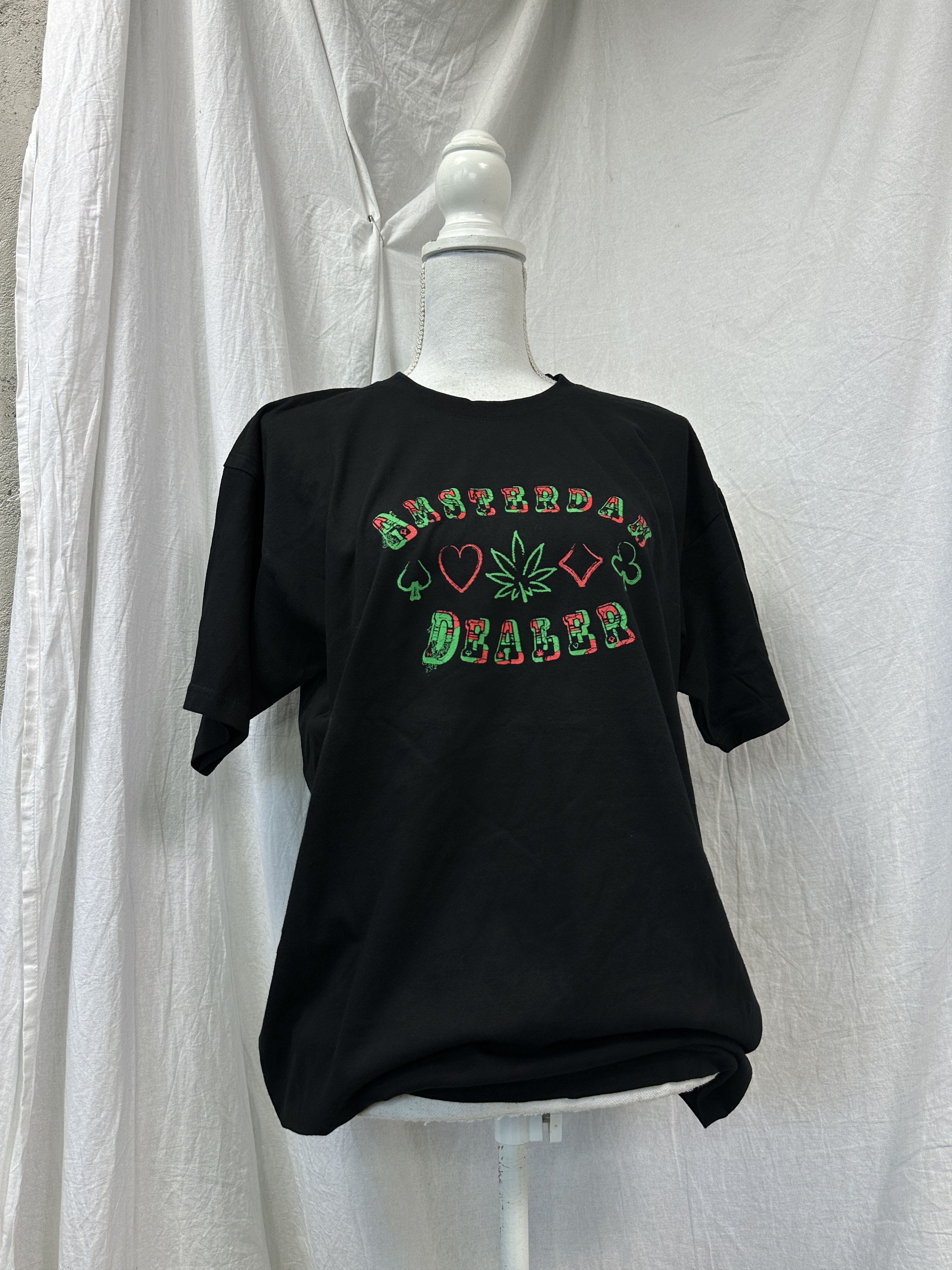 Vintage Vintage Opium Grunge Amsterdam Dealer T-shirt 00s Size US M / EU 48-50 / 2 - 1 Thumbnail