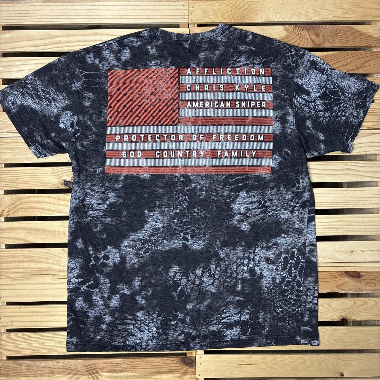 Affliction Affliction x American Sniper Black Y2K MMA Tee Size 2XL Size US XXL / EU 58 / 5 - 2 Thumbnail
