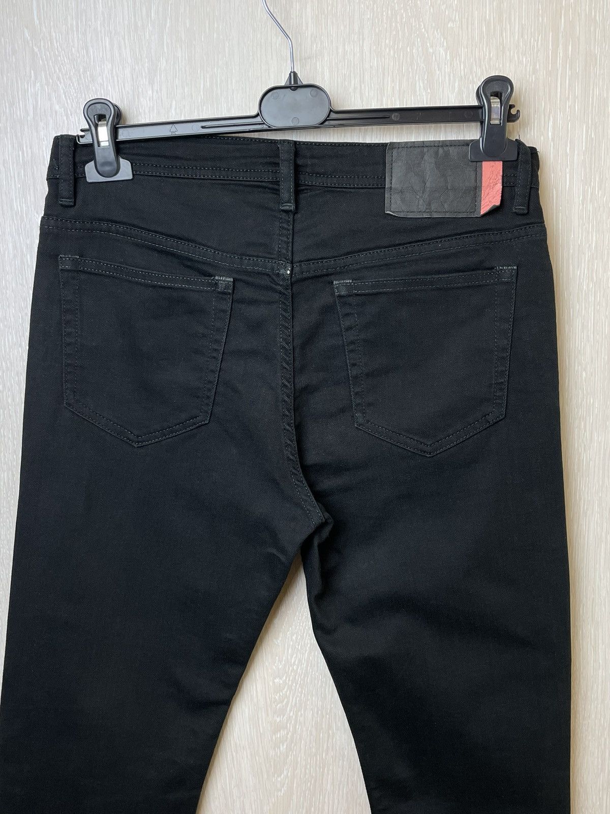 Acne Studios × Vintage Acne Studios 1996 Loose Straight Black Jeans Denim Size US 30 / EU 46 - 5 Thumbnail