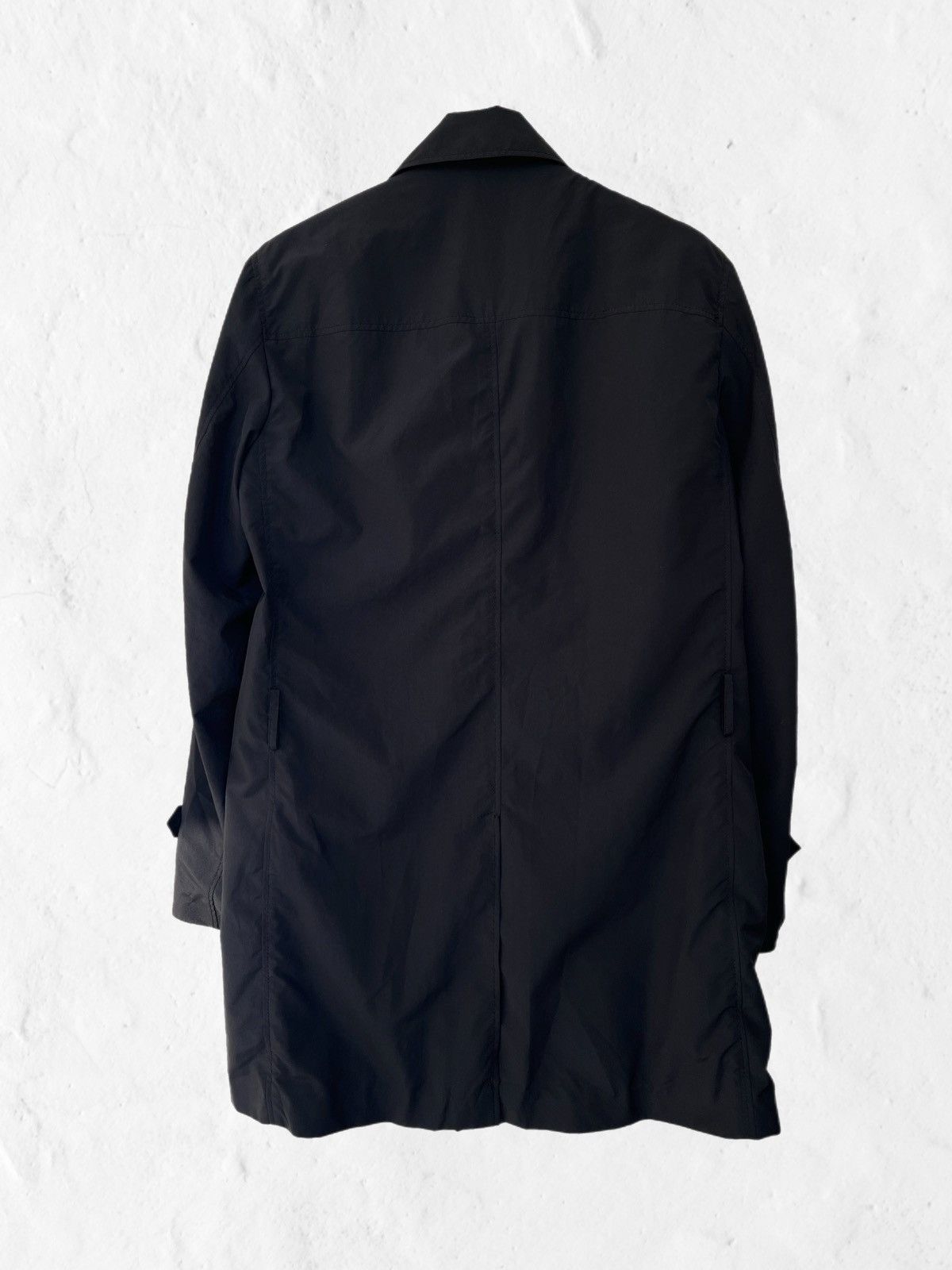 Miu Miu Miu Miu Asymetric Trench Coat nylon 50 XL XXL vintage Size XL / US 12-14 / IT 48-50 - 2 Thumbnail