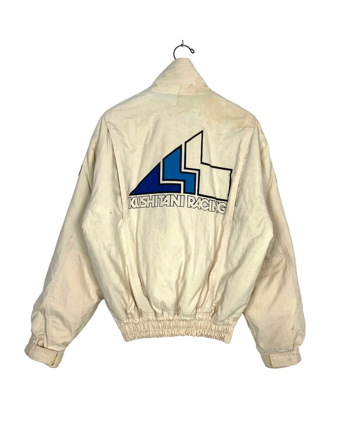 Japanese Brand Rare‼️ Vtg Kushitani Racing Jacket Big Logo Made in Japan Size US M / EU 48-50 / 2 - 7 Thumbnail
