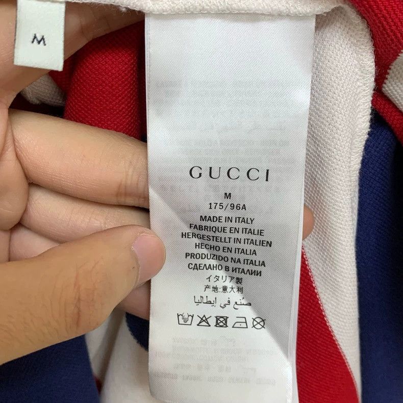 Gucci GucciStriped polo shirt 2503-Nextarrow Size US M / EU 48-50 / 2 - 3 Thumbnail